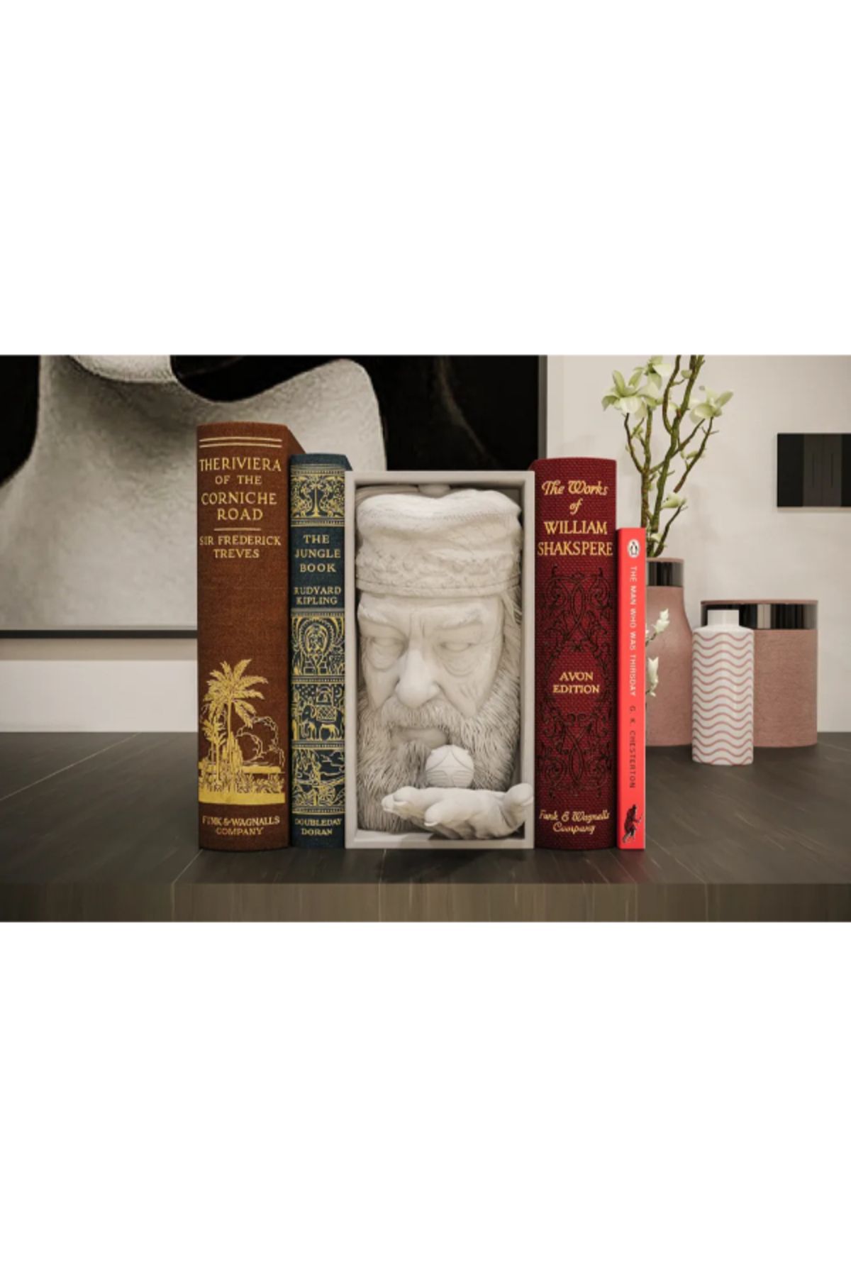 NOMOTHETIC Dumbledore Book Nook ve Duvar Dekoru