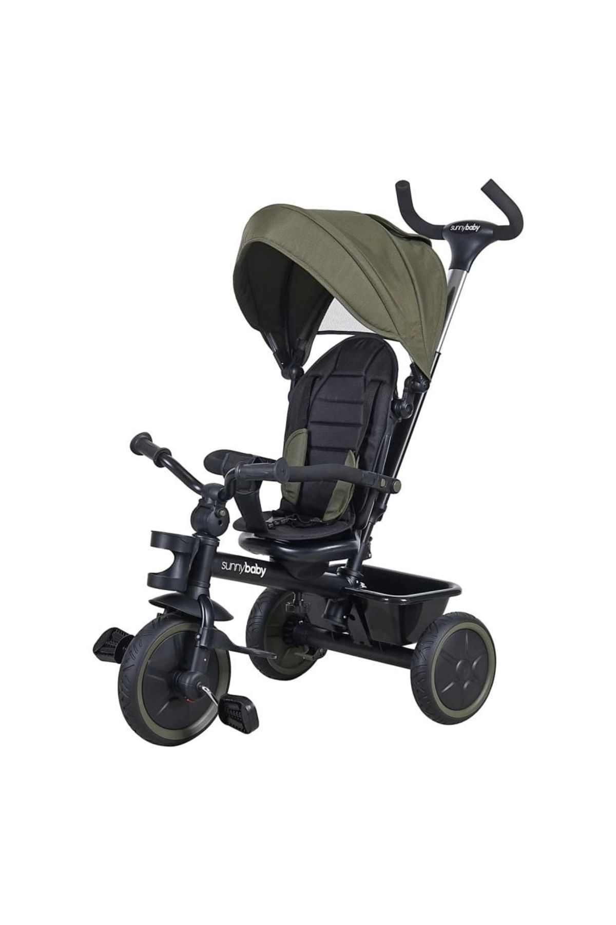 CMT Sunny Baby Safari 6in1 3 Tekerlekli Çocuk Bisikleti Yeşil