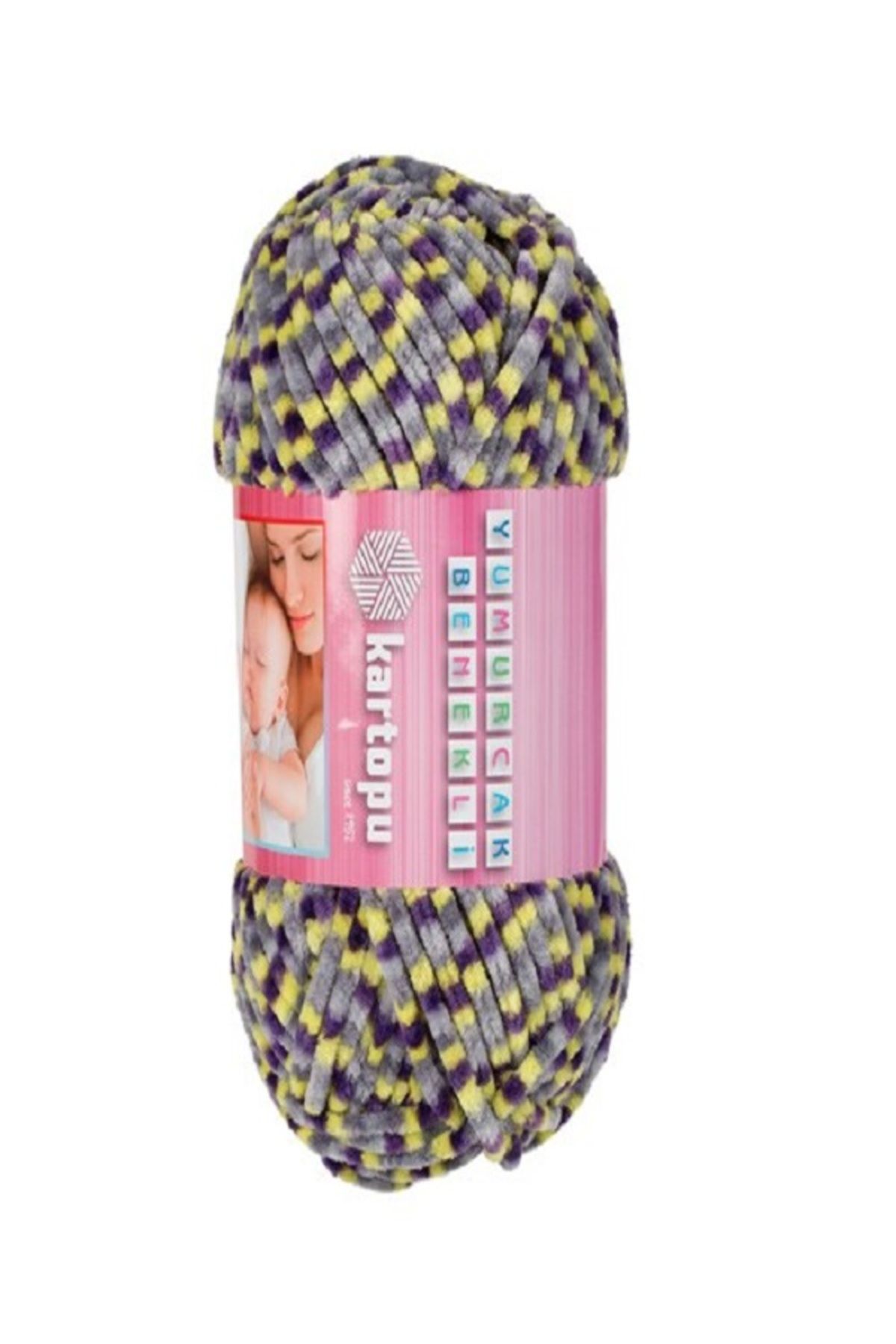 Kartopu Yumurcak Benekli Örgü Ipi Ymr0028 1pk 5ADET
