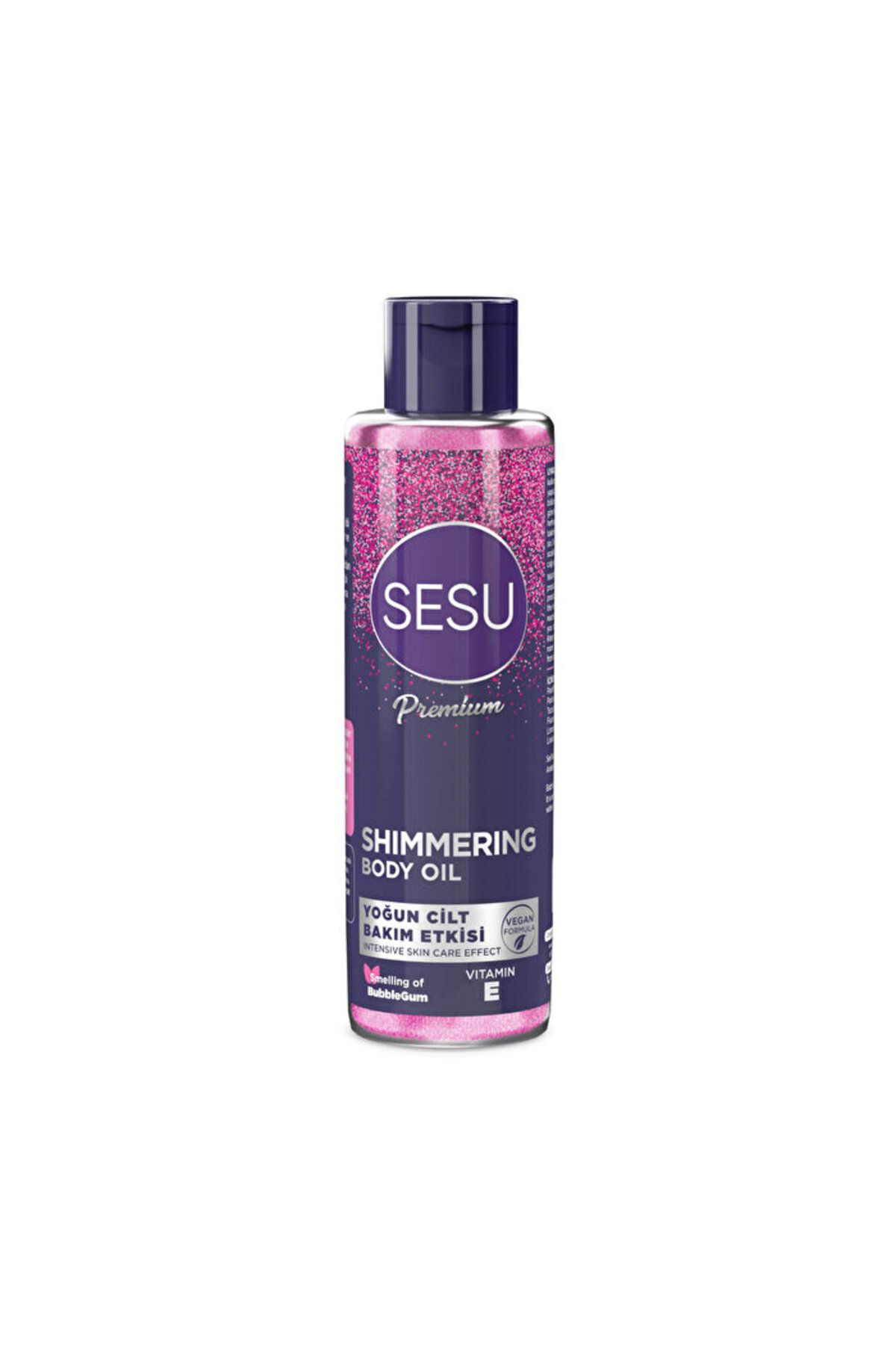Sesu Simli Vücut Bakım Yağı - - 150 ml