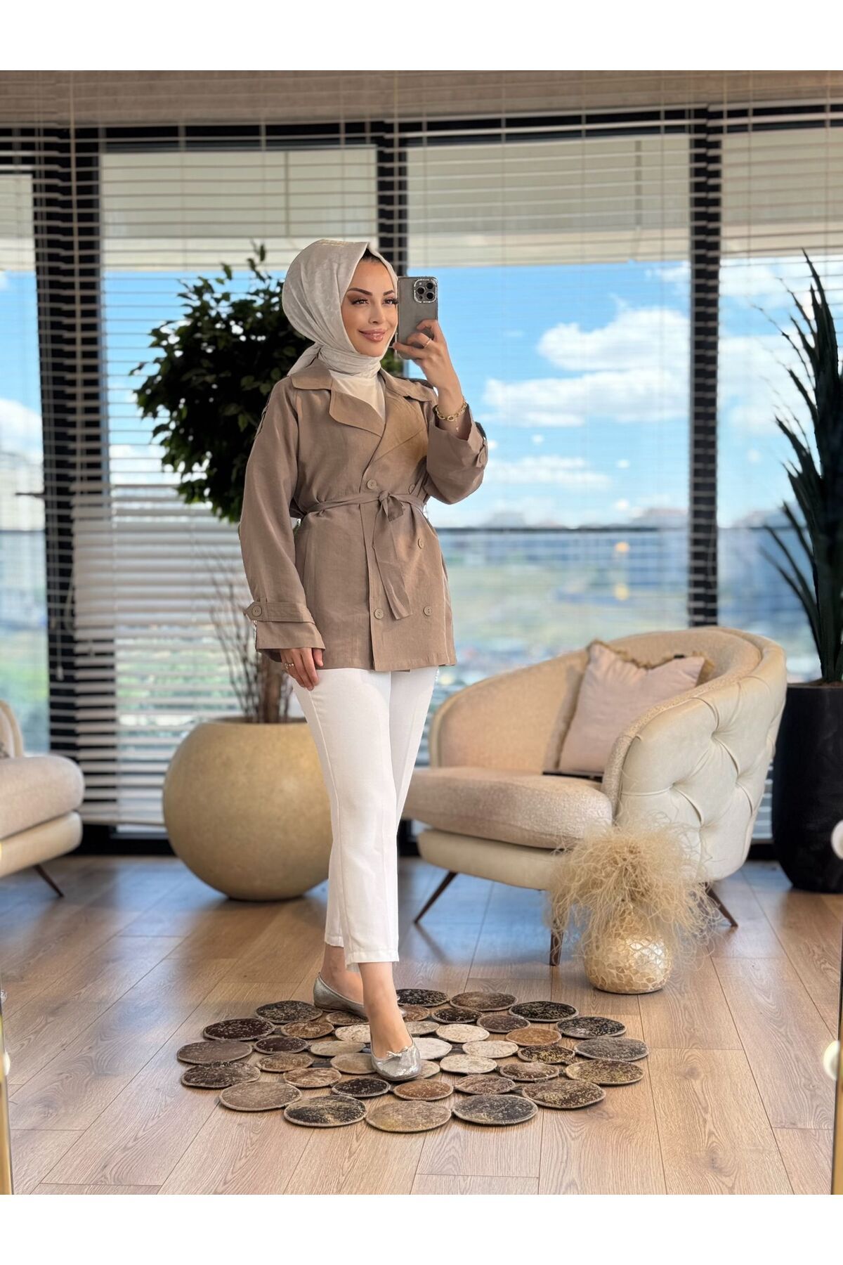 ALANURMODA Apoletli Ceket