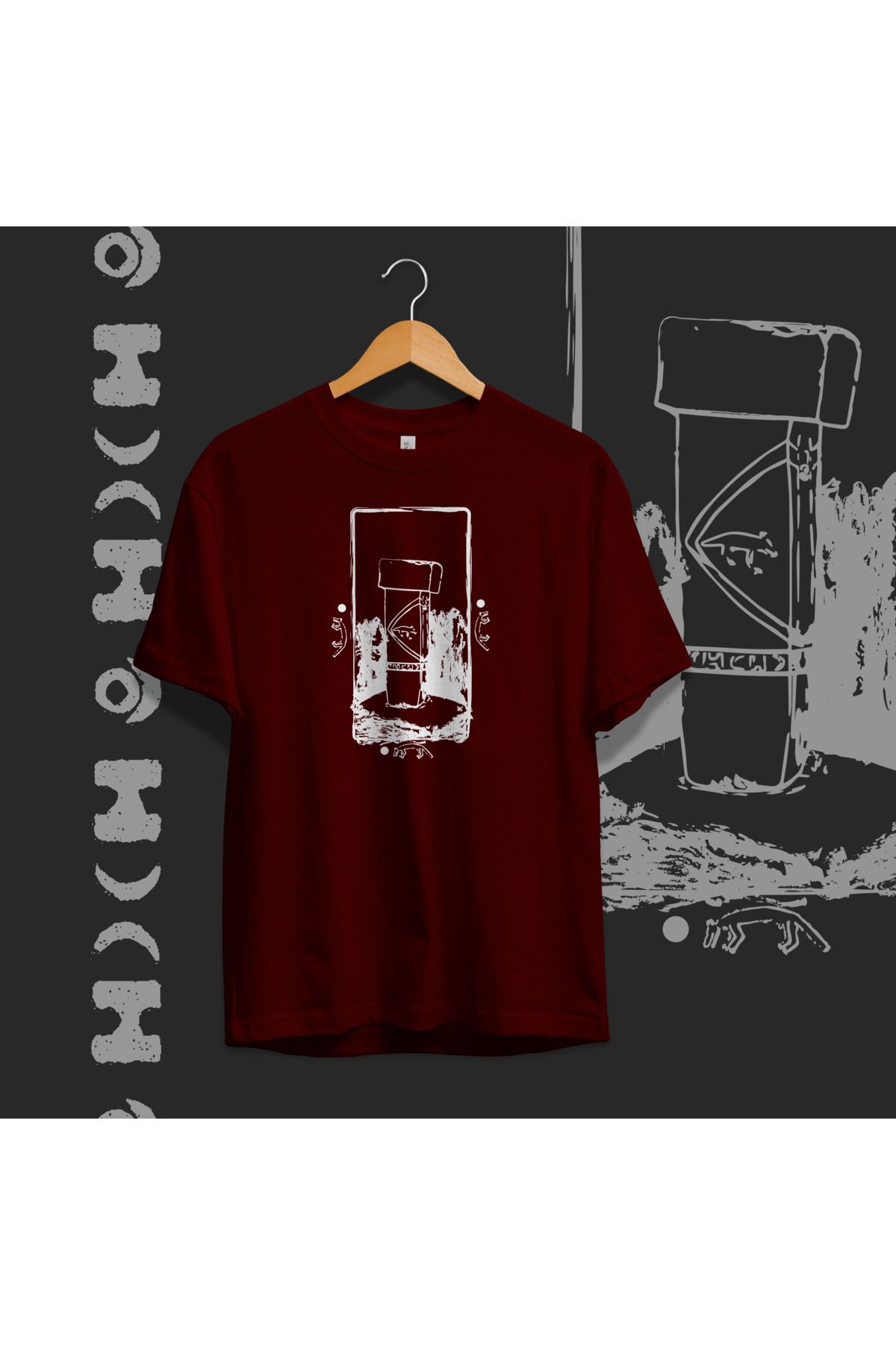 Hystoric Wear Göbeklitepe Baskılı Basic T-shirt