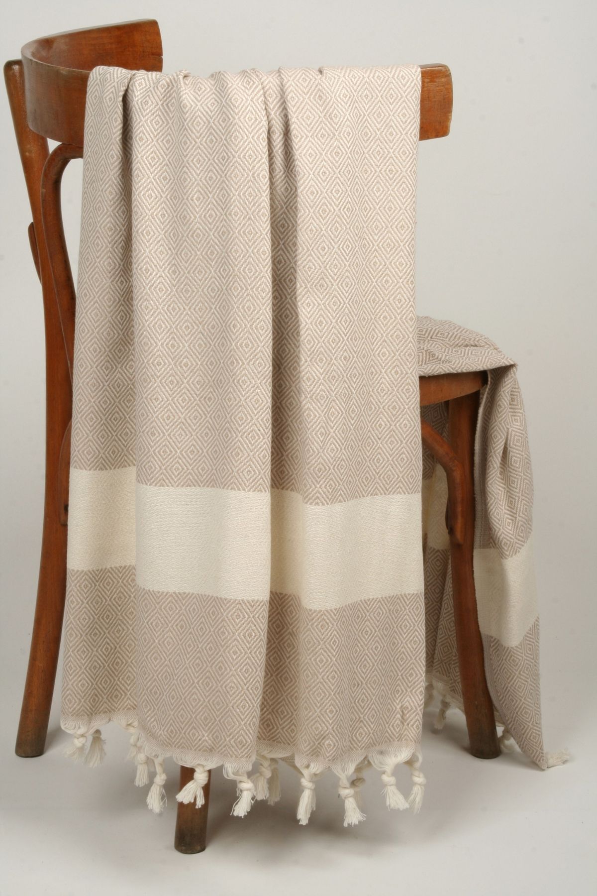 İKBAL TEXTILE Sahra Dokuma Plaj Havlusu/Peştemal (%100 Pamuk)