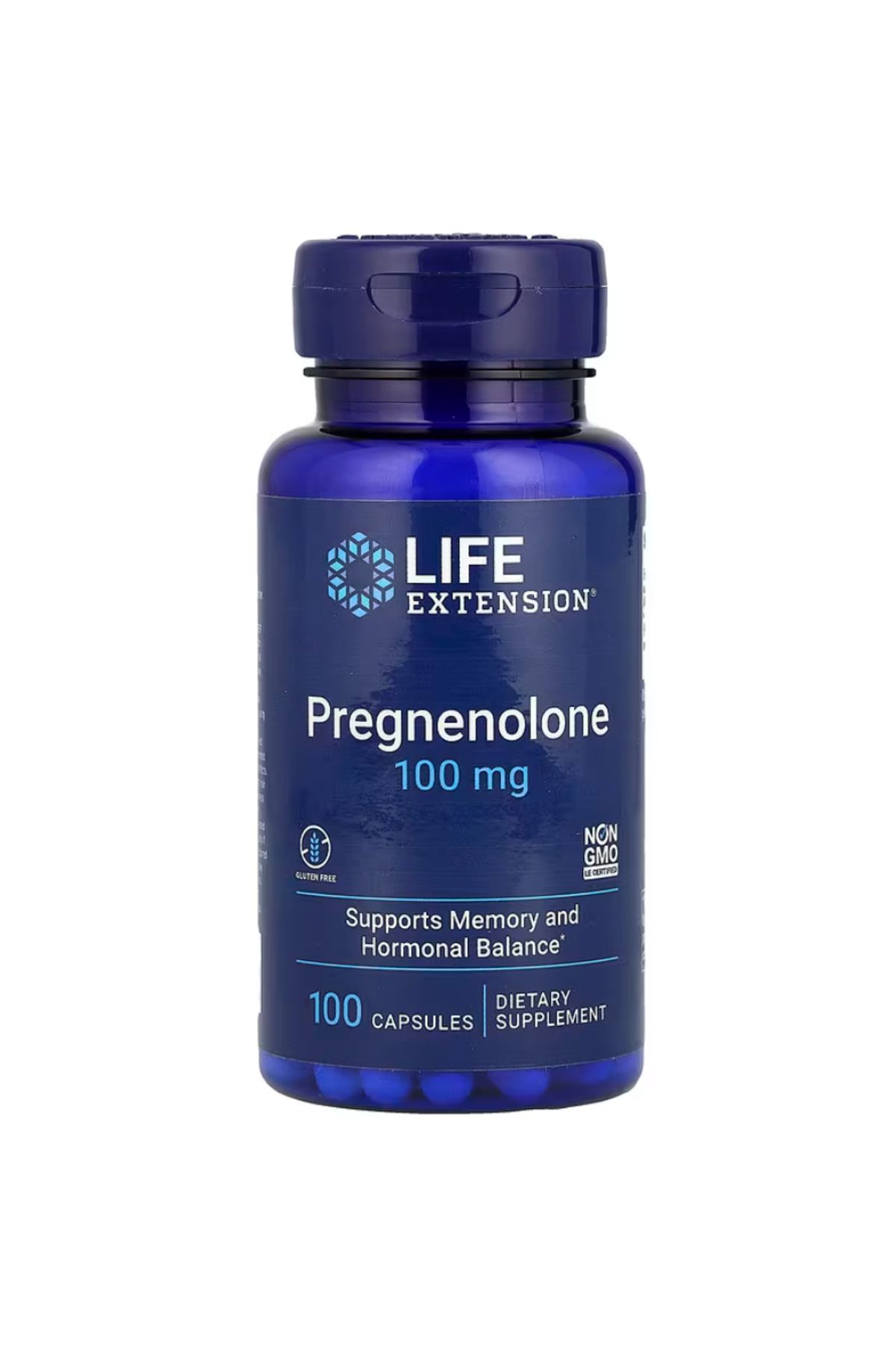 Life Extension , Pregnenolone, 100 mg, 100 Capsules