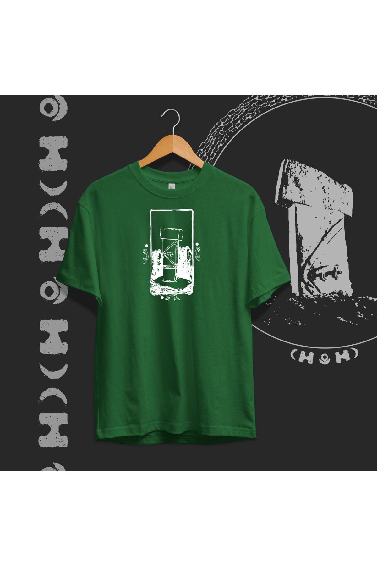 Hystoric Wear Göbeklitepe Baskılı Basic T-shirt