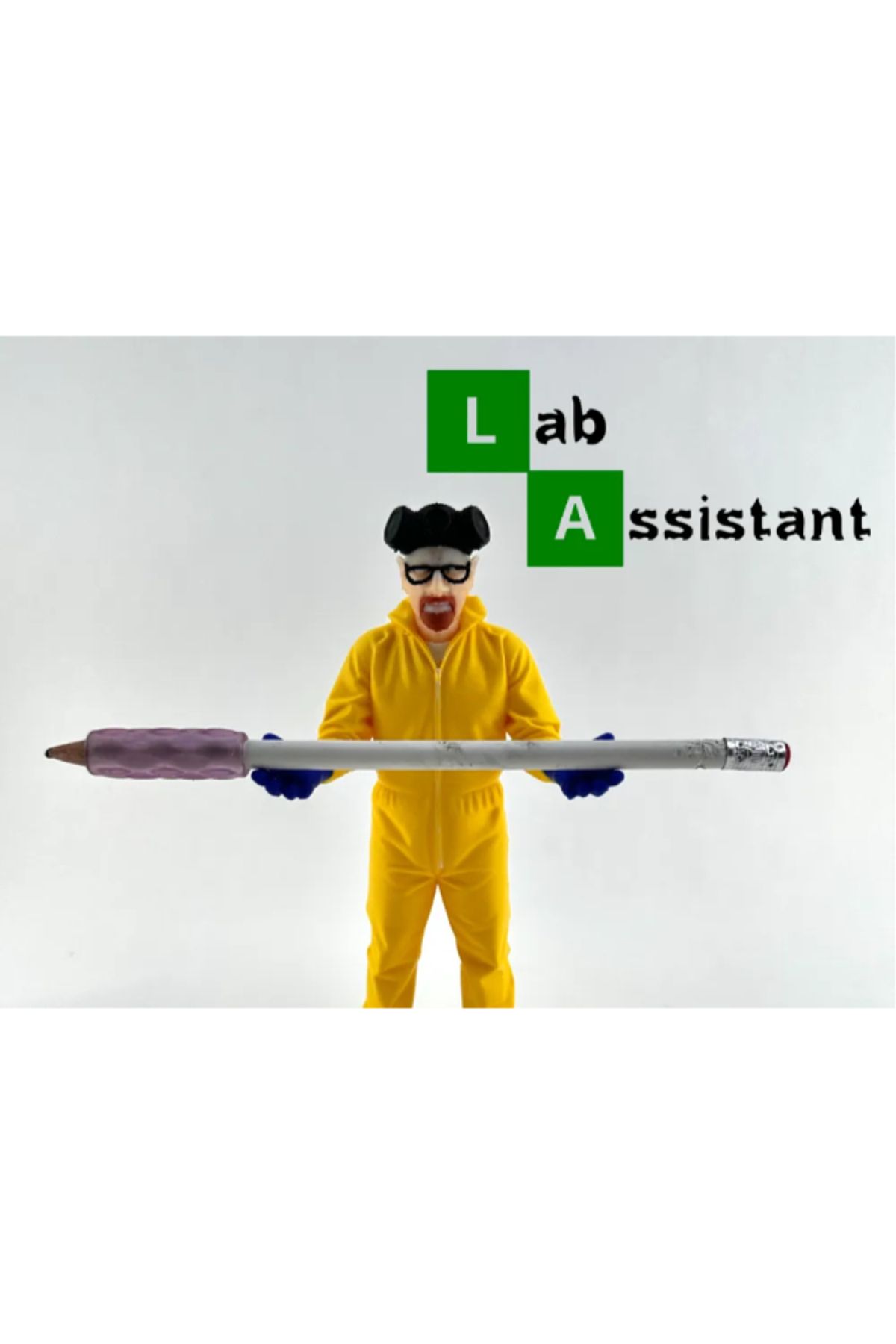 NOMOTHETIC The Lab Assistant Figürü – Bilim Temalı Masaüstü Dekor