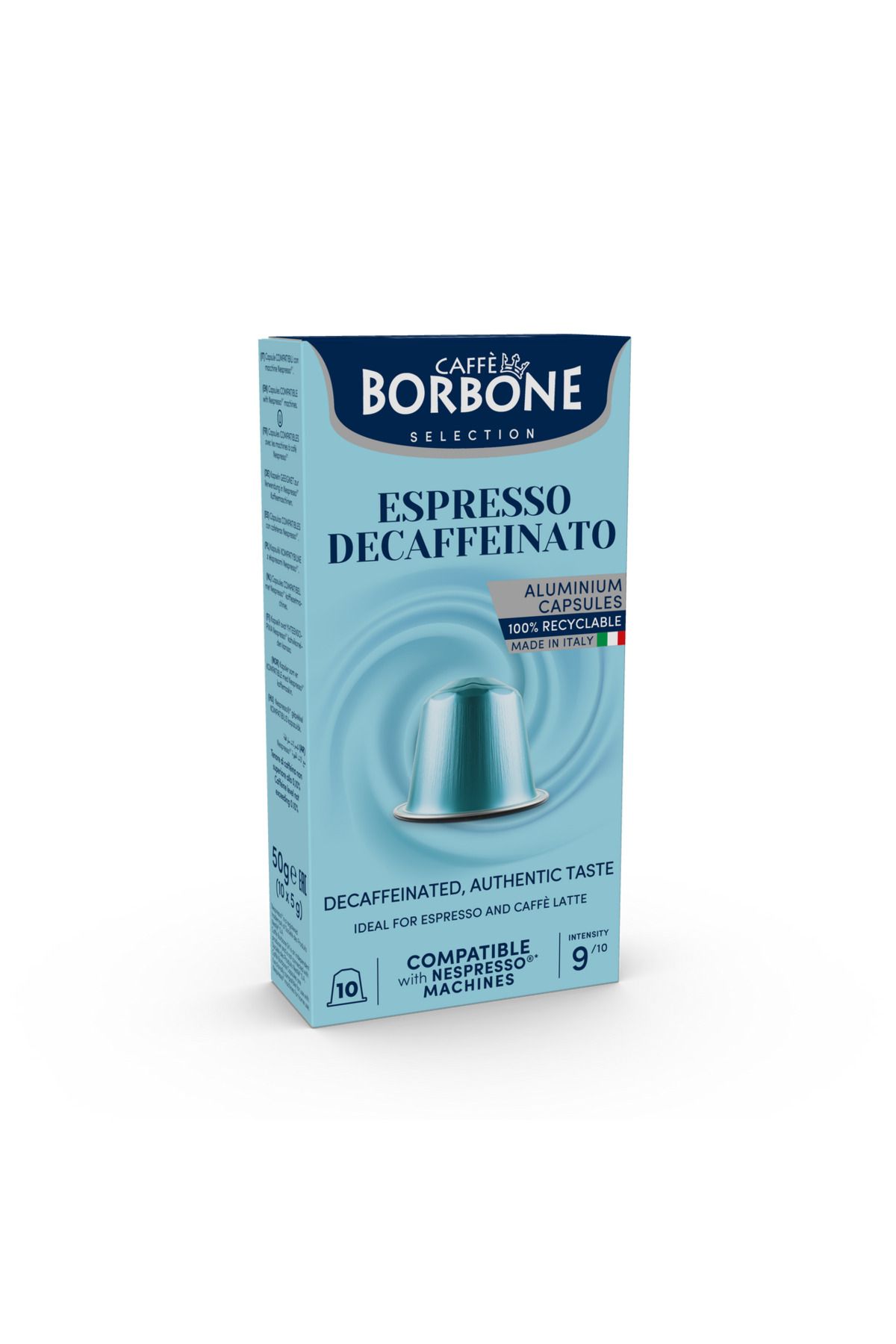 Caffe Borbone Decaffeinated Alüminyum Kapsül 10