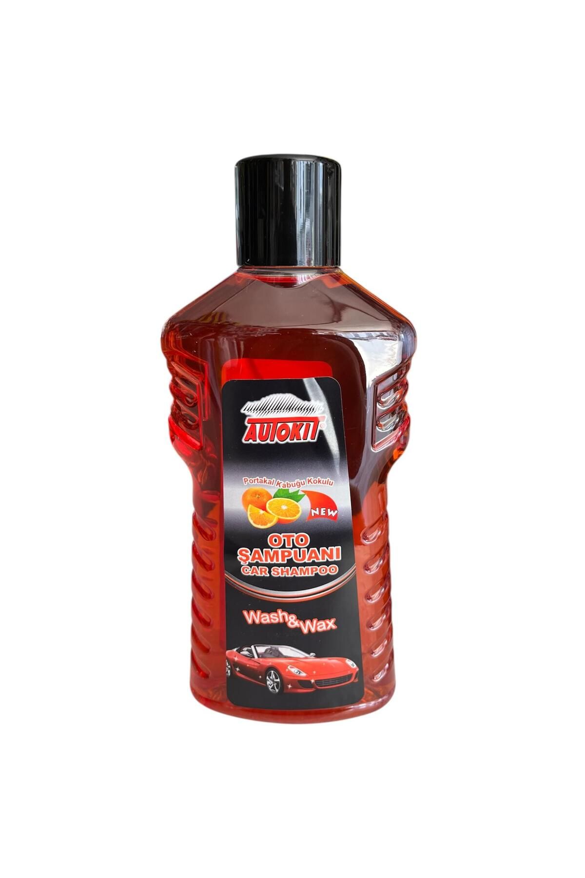 Autokit Cilalı Oto Portakal Kokulu Şampuan 1000 Ml