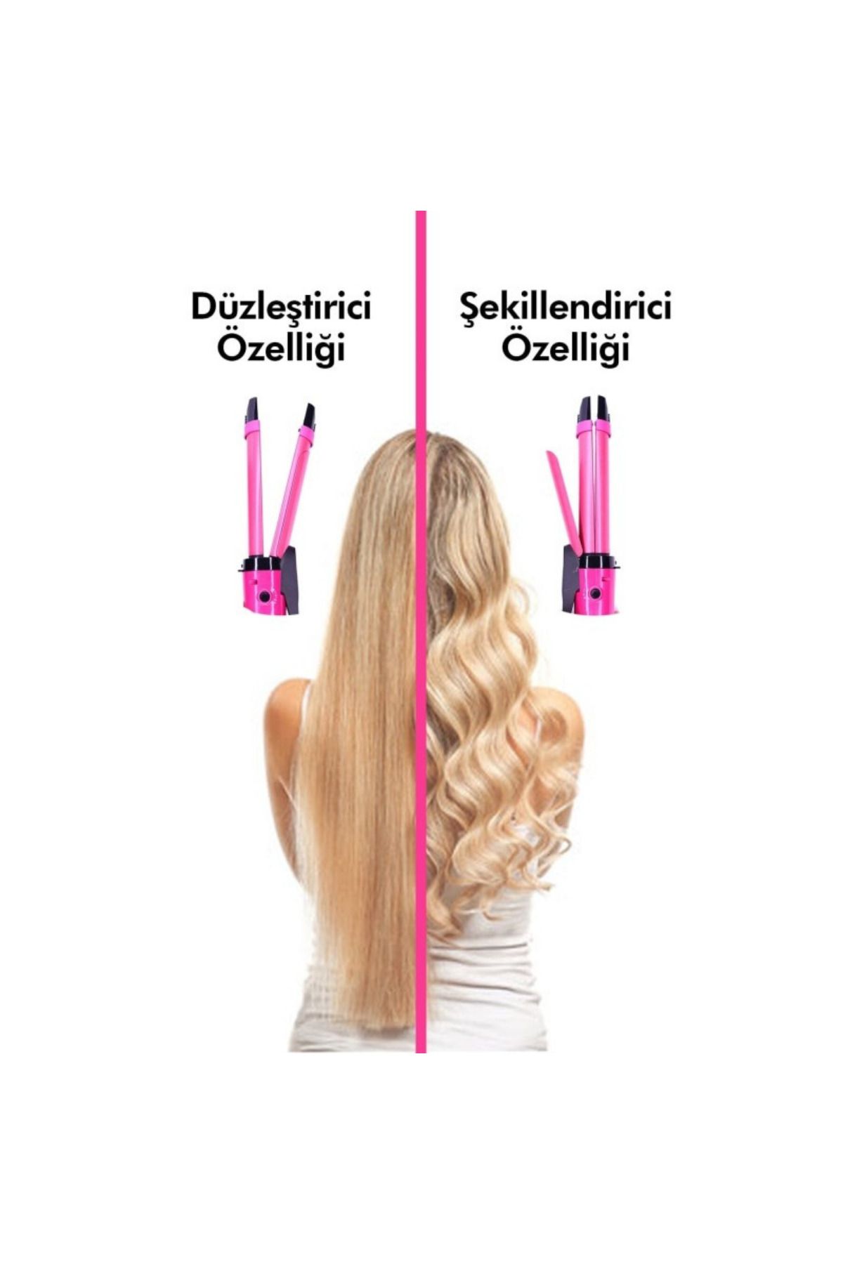satior Saç Şekillendirici Düzleştirici Tarak Kompakt Seyahat Tipi Isıya Dayanıklı Tasarım Saç düzleştirici