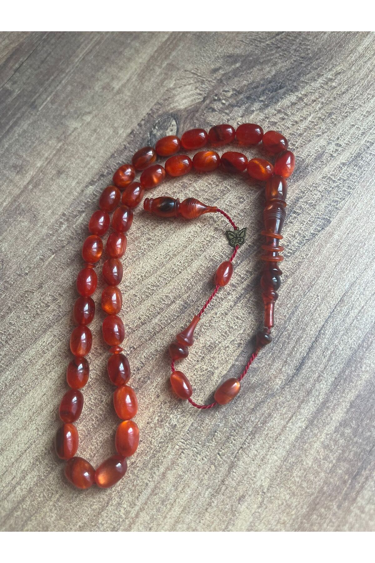 Sıkma Kehribar tespih