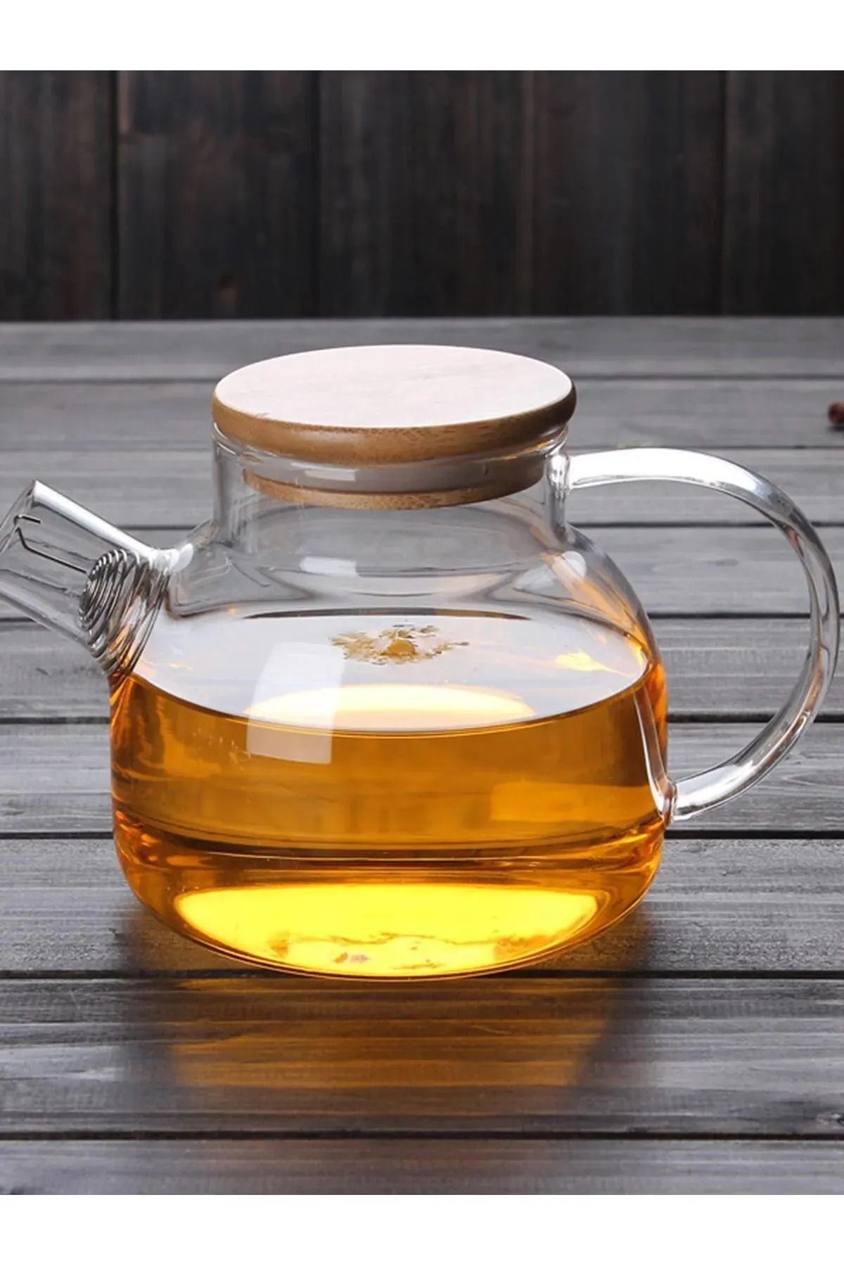 Grossberg Coffee Isıya Dayanıklı Süzgeçli Cam Demlik 1000 ml