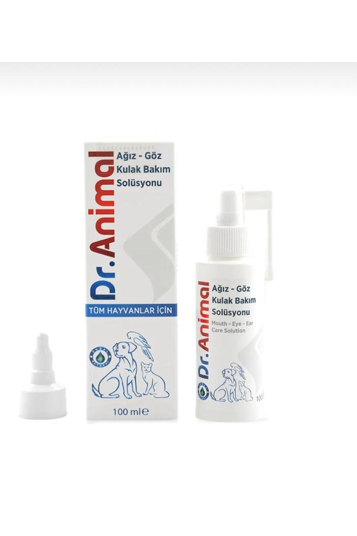 Dr. Animal Ağız, Göz, Kulak, Deri Bakım Solüsyonu 100 ml