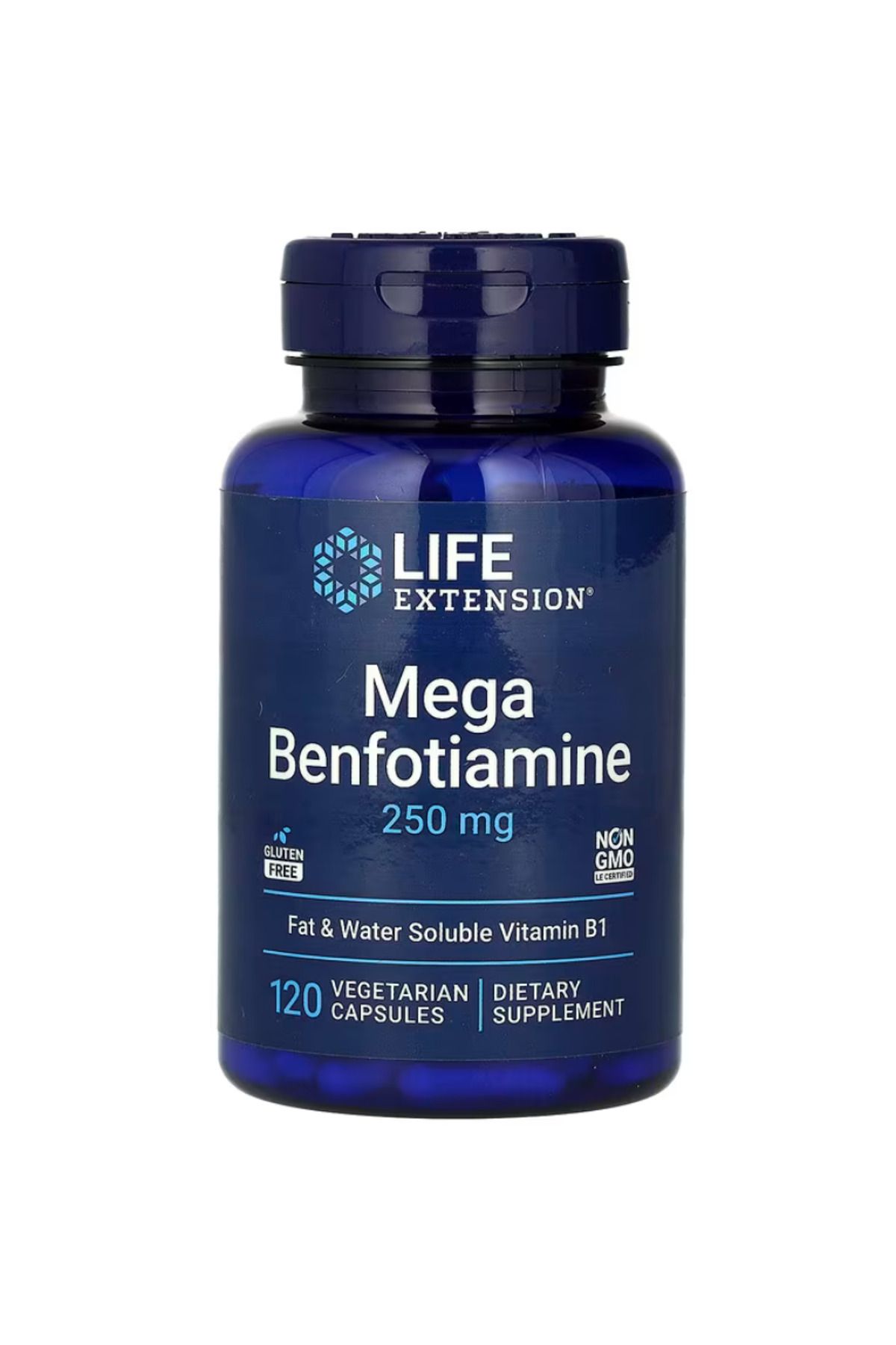 Life Extension , Mega Benfotiamine, 250 mg, 120 Vegetarian Capsules