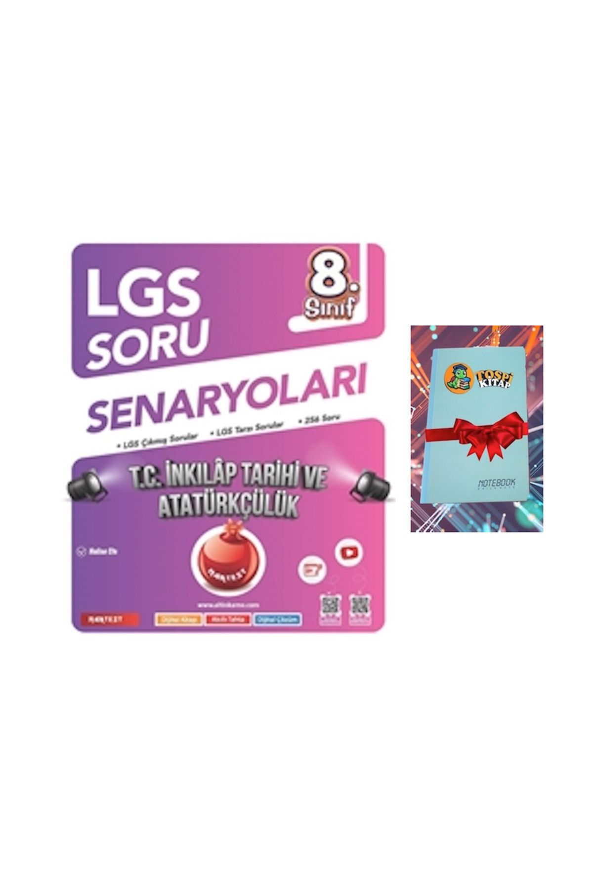 Nartest Yayınları 8. Sınıf Lgs Soru Senaryoları İNKILAP TARİHİ ( NOT DEFTERİ HEDİYE)