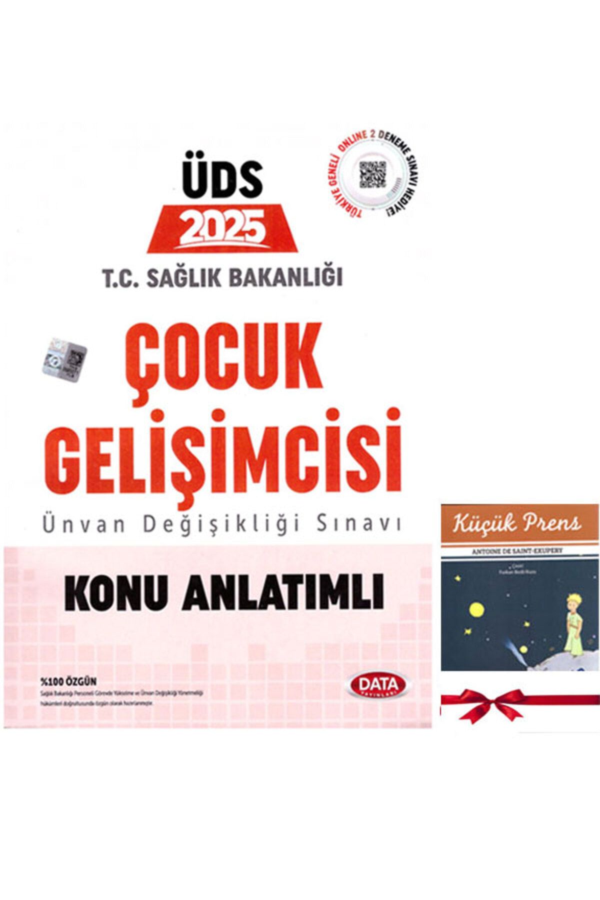 Data Yayınları 2025 ÜDS Sağlık Bakanlığı ÇOCUK GELİŞİMCİSİ Ünvan Değişikliği Sınavı Konu Anlatımı Kitabı