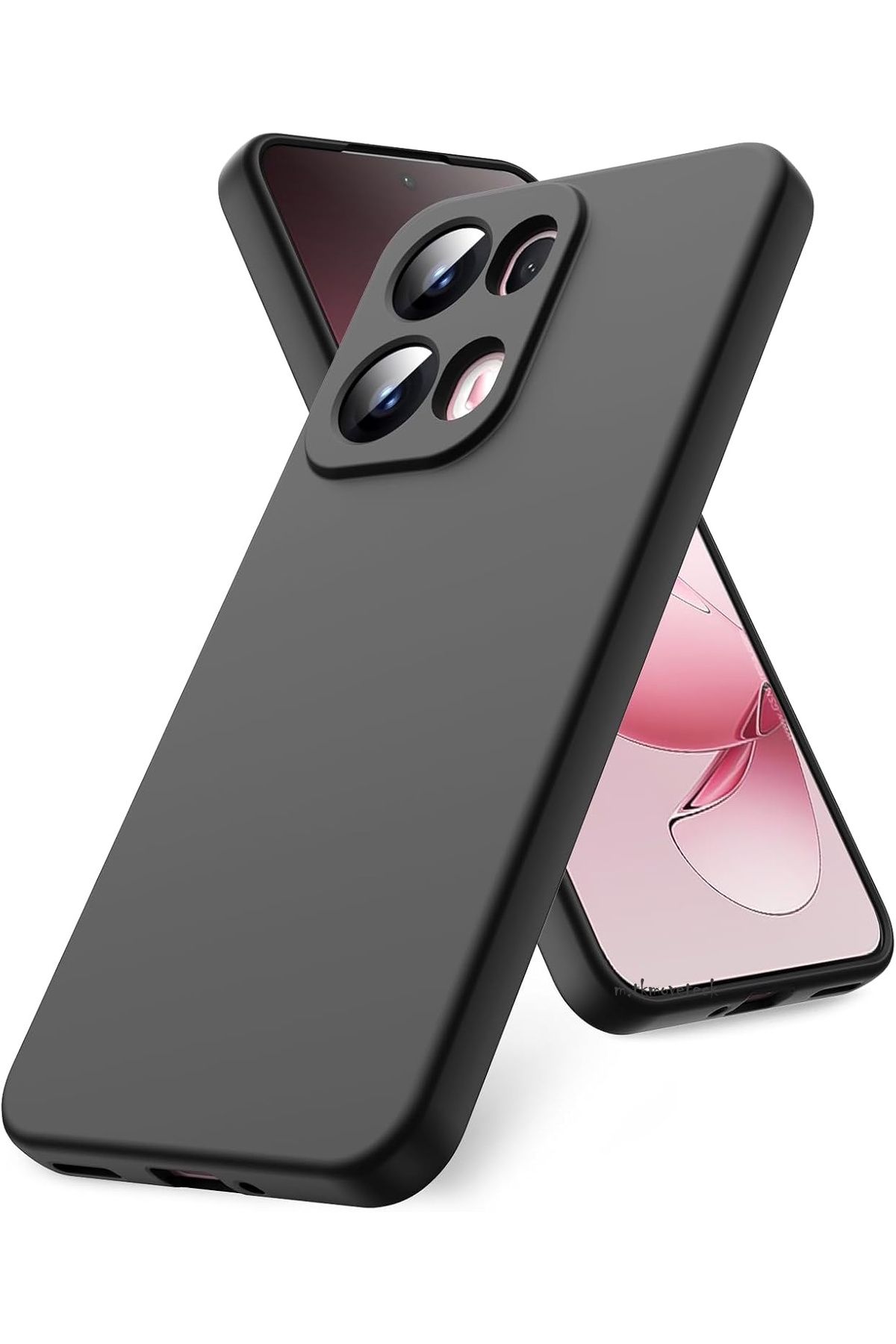 m.tk moveteck Oppo Reno 13 Pro Kılıf Lansman Kamera Korumalı içi Kadife Yumuşak Renkli Silikon Mat Hisli Kapak