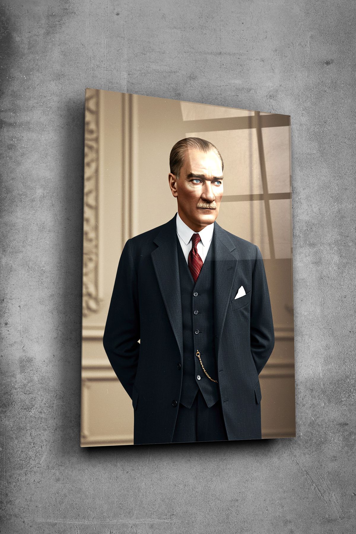 Alcor Atatürk Yapay Zeka Cam Tablo