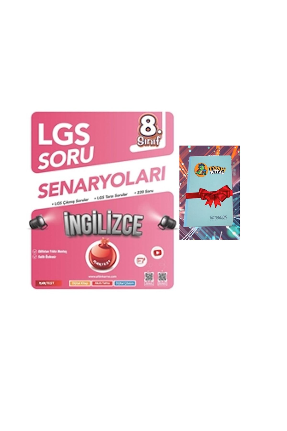 Nartest Yayınları 8. Sınıf Lgs Soru Senaryoları İNGİLİZCE ( NOT DEFTERİ HEDİYE)