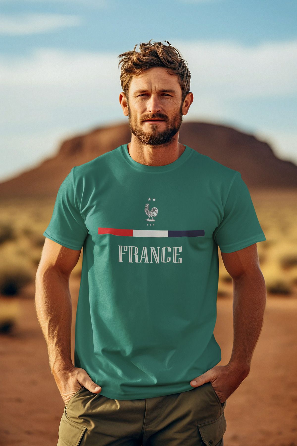 Biy Store Fransa milli takım forma baskılı unisex kısa kollu kadın erkek tişört t-shirt