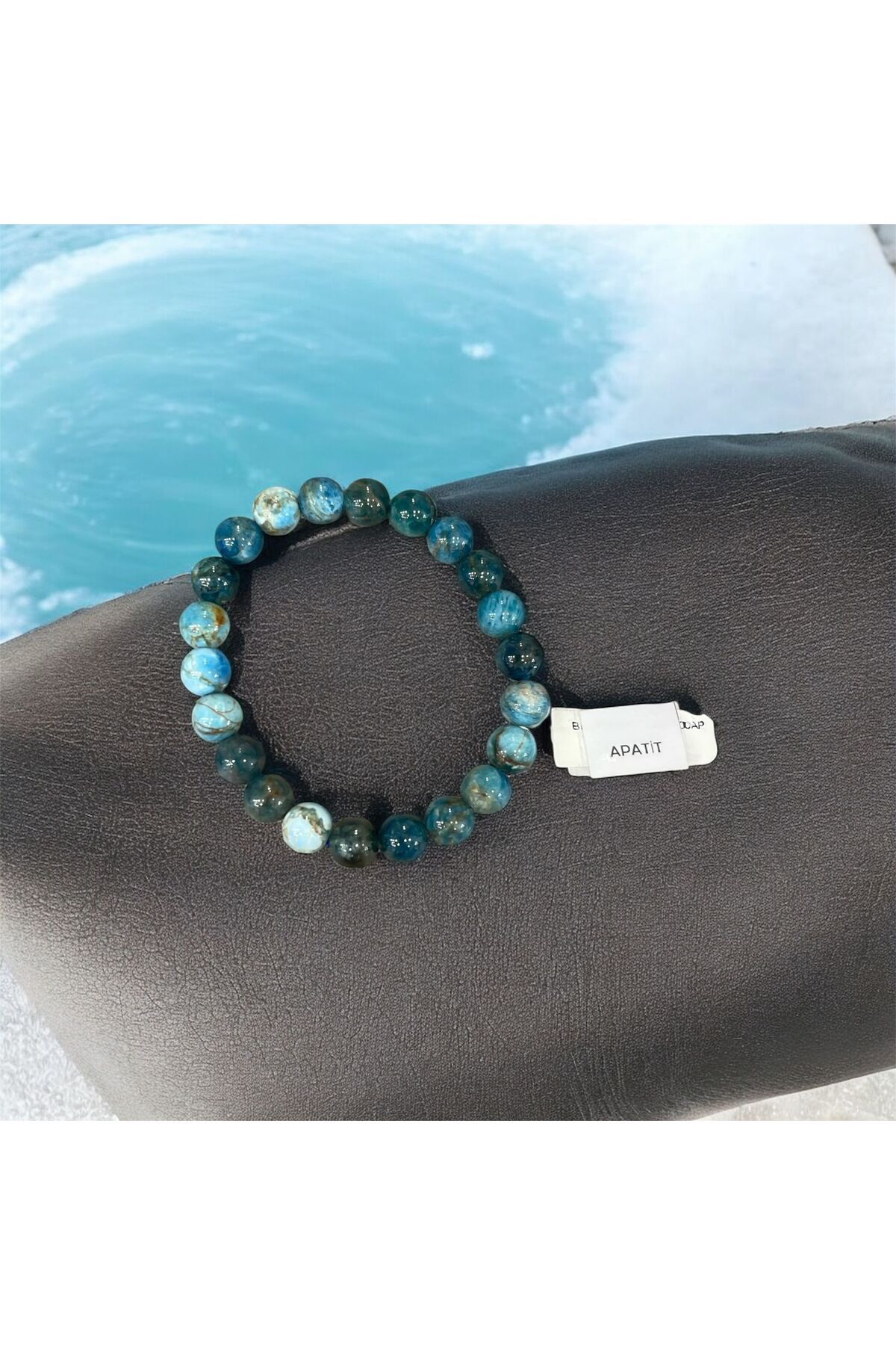 AURA STONE Apatit 8mm Doğaltaş Bileklik