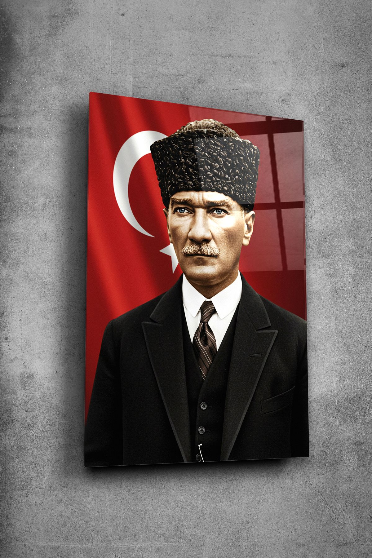 Alcor Atatürk Yapay Zeka Cam Tablo