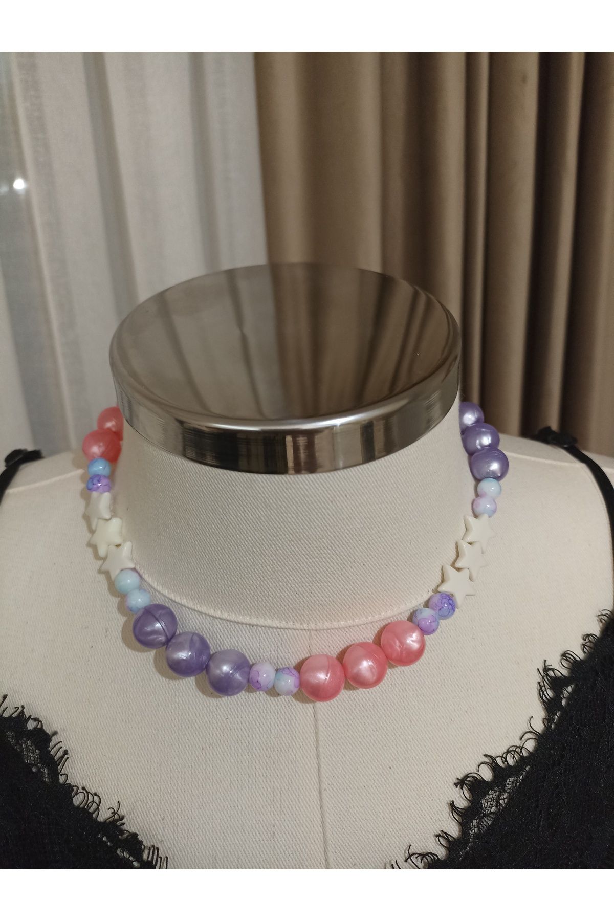ida design store El Yapımı Boncuk Kolye