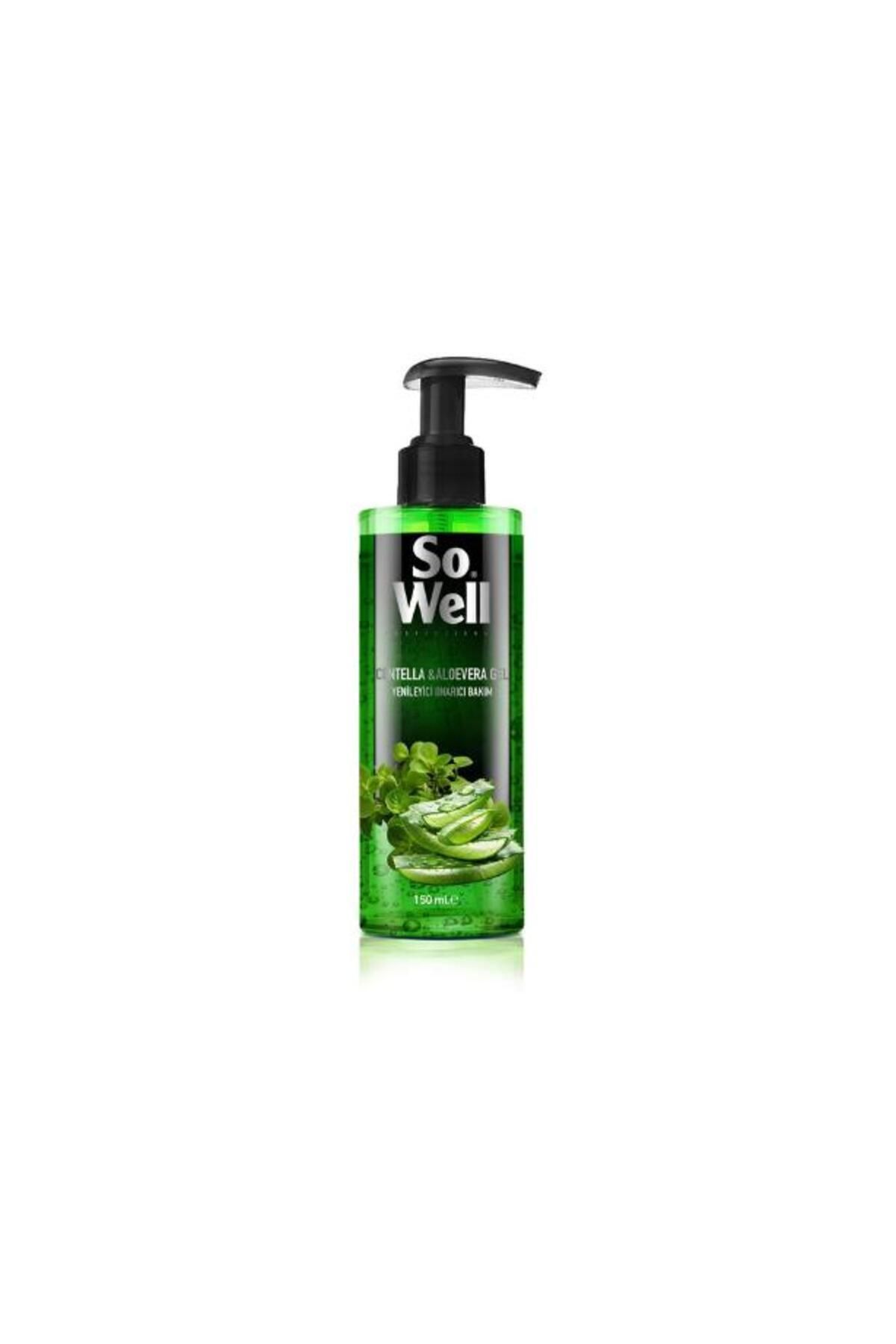 ALOVERA So Well Centella & Aloe Vera Yenileyici ve Onarıcı Bakım Jel 150 ml