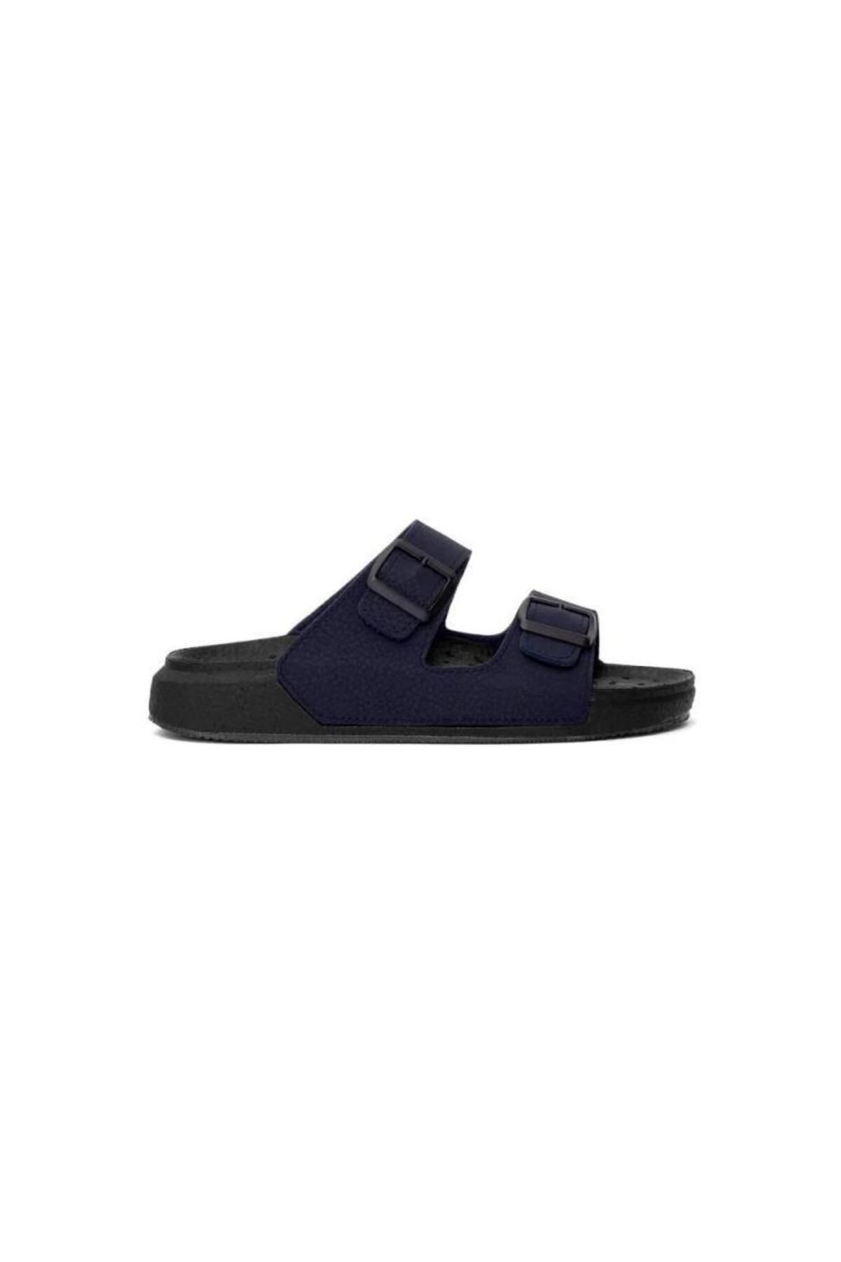 Pierre Cardin 7408 Yumuşak Taban Çift Tokalı Erkek Terlik