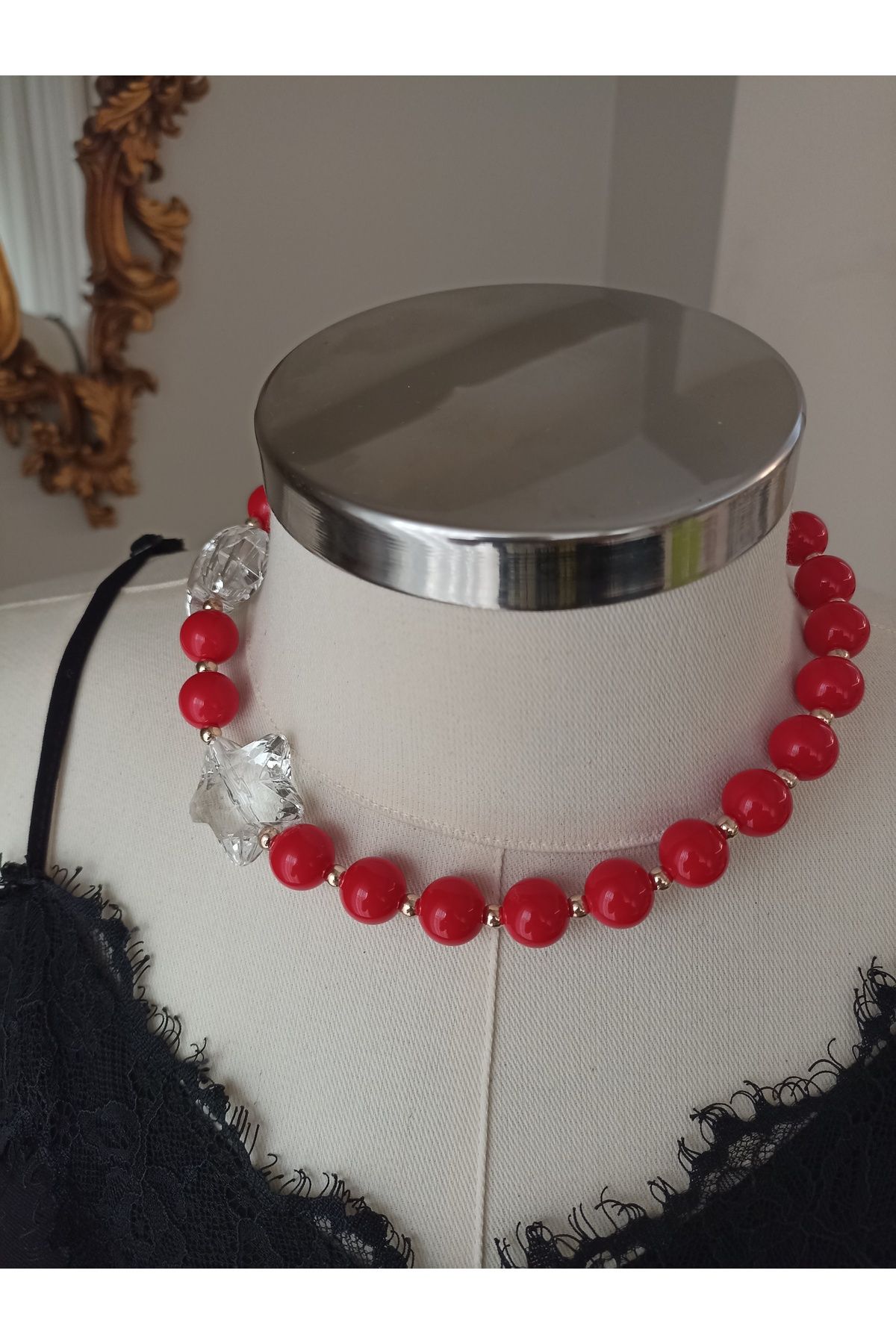 ida design store El Yapımı Boncuk Kolye