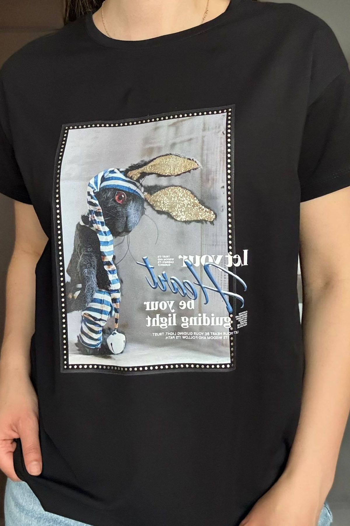 moryconcept Tişört Baskılı Basic T-Shirt 1.sınıf Kalite
