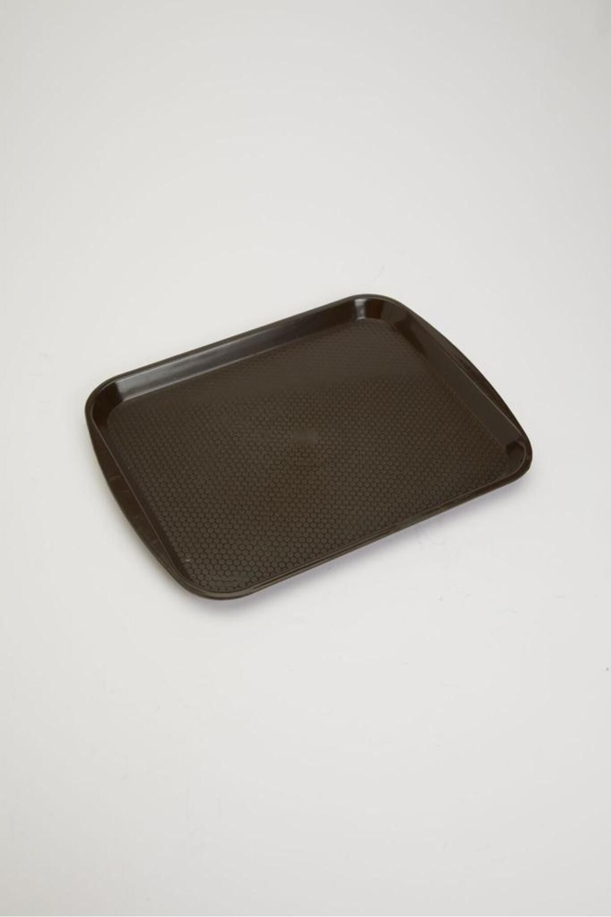 MAM PLASTİK 30 LU Servis Tepsi Çay Servis Fast Food Servis Sunum Tepsisi 37 X 53 cm ABS Tepsi Büfe Restoran Kafe