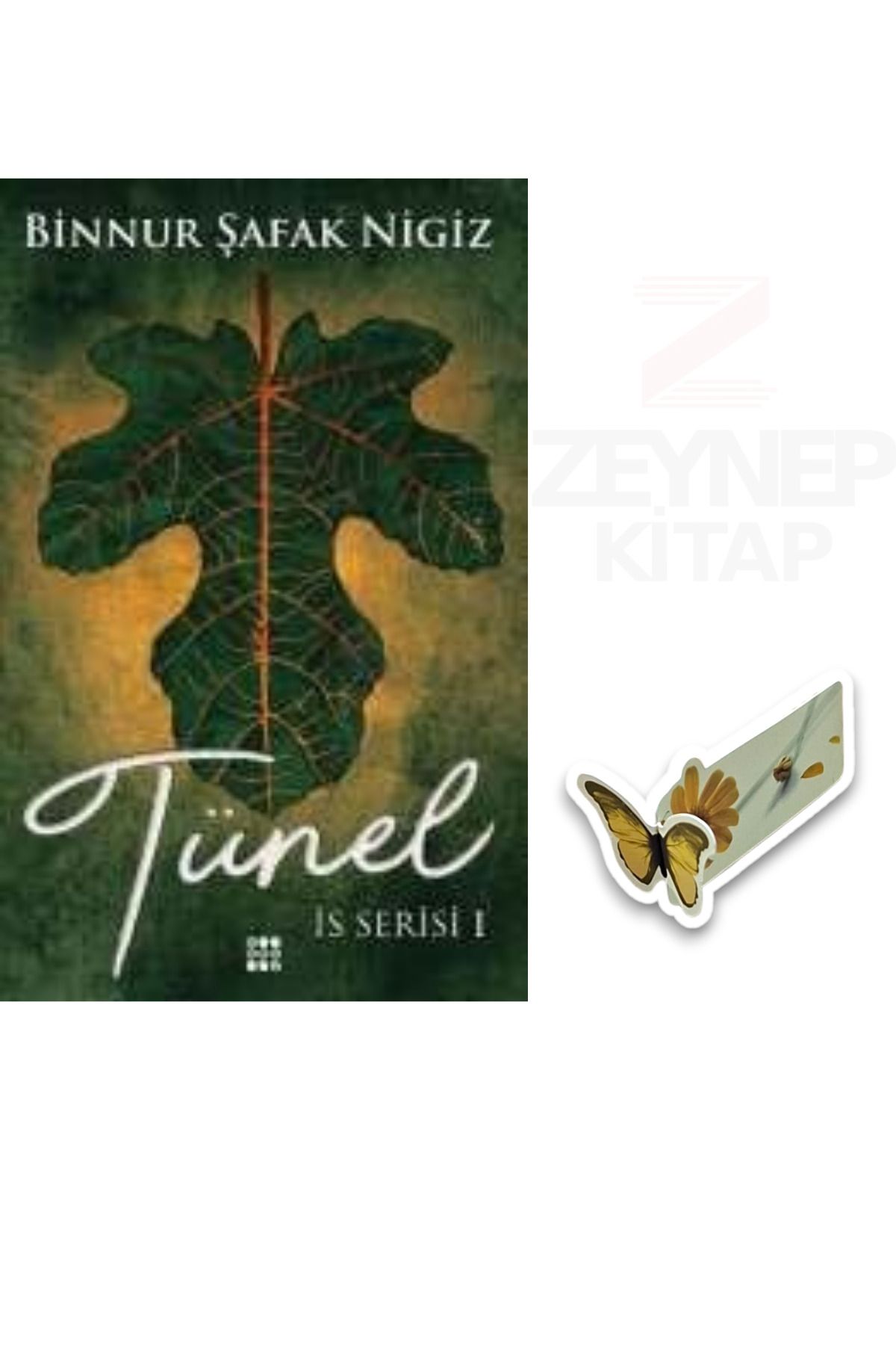 Dokuz Yayınları İs 1 Tünel(CİLTLİ) - Binnur Şafak Nigiz(Özel Tasarım Kelebek Ayraç Hediye)