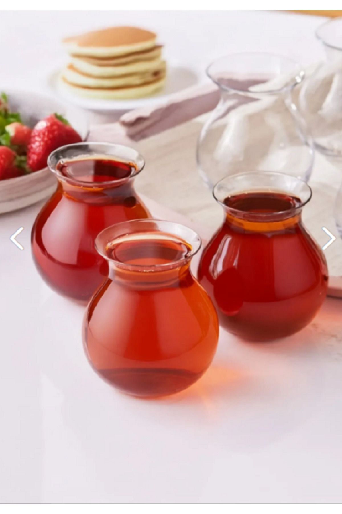 entarzlife 6'lı Borosilikat 200 ml Çay Bardağı İnce Çay Bardağı