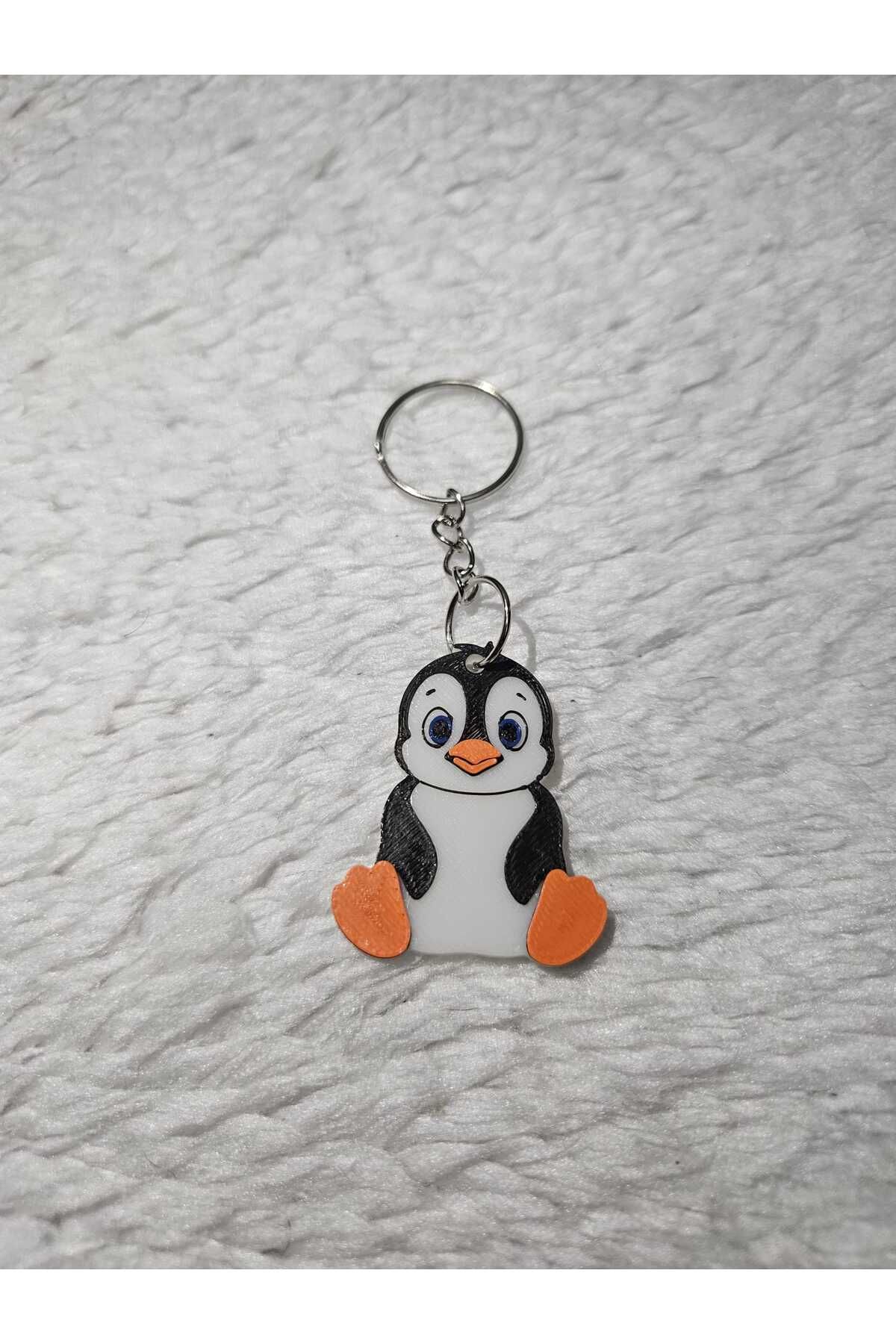 ARGÜN CRAFT Sevimli Penguen Anahtarlık
