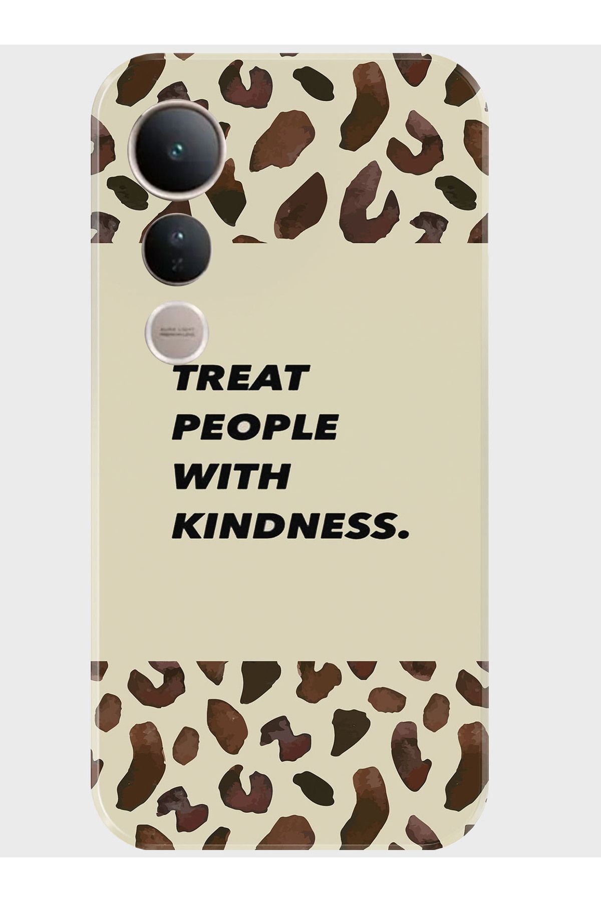 Activist Vivo V50 Lite Kılıf Kamera Korumalı Baskılı Silikon Kapak - kindness