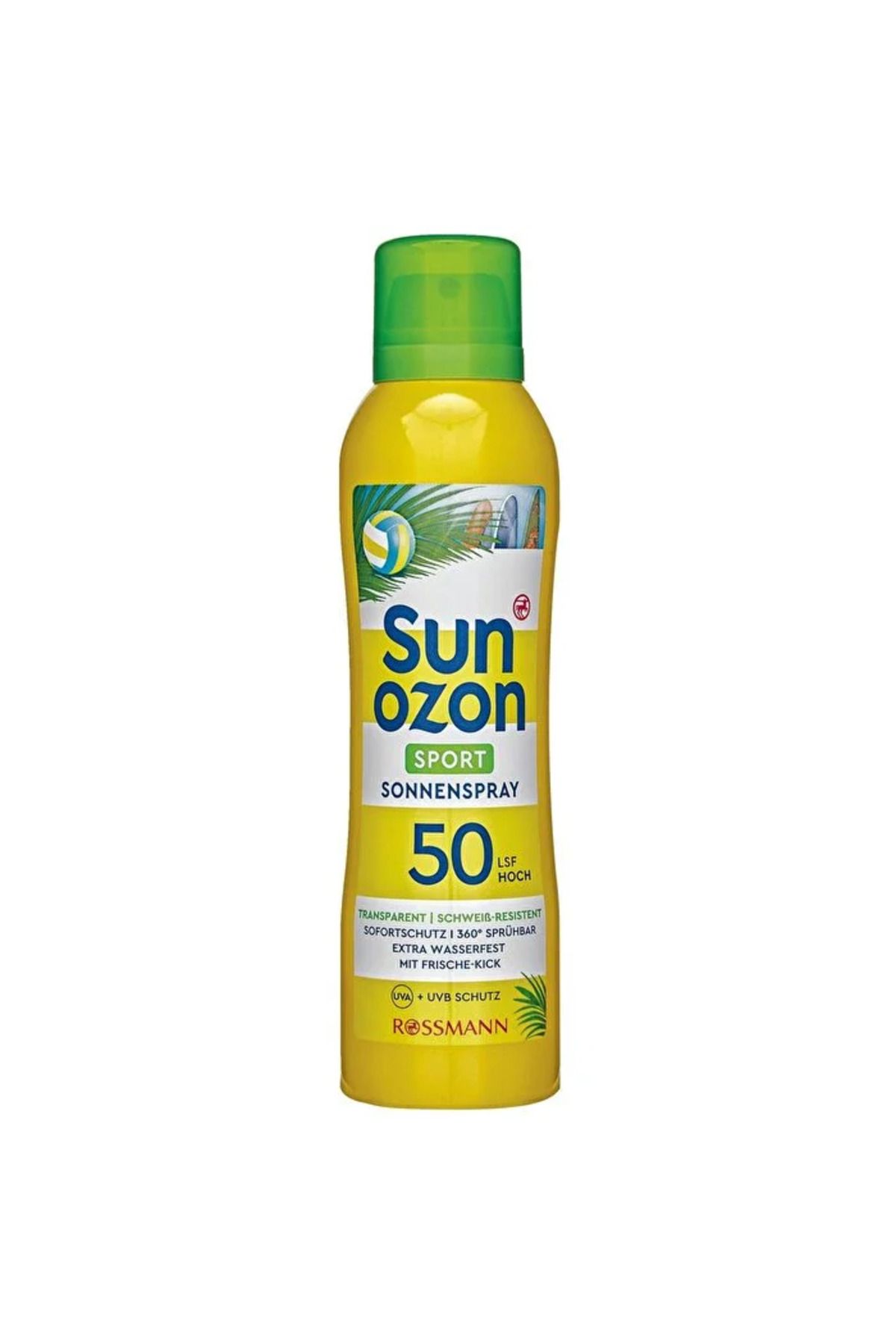 SunOzon Güneş Spreyi SPF 50 - Sporculara Özel - 200 ml