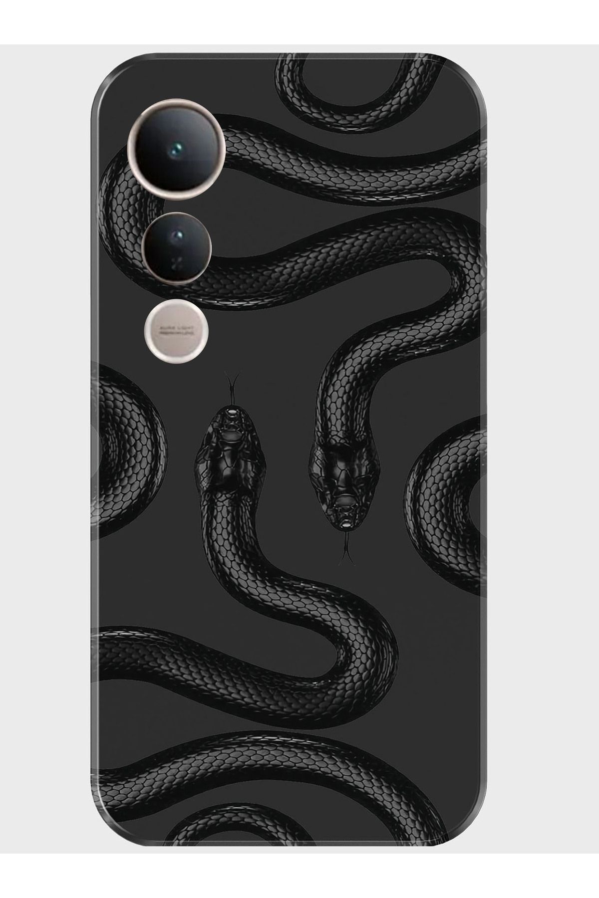Activist Vivo V50 Lite Kılıf Kamera Korumalı Baskılı Silikon Kapak - siyahyılan