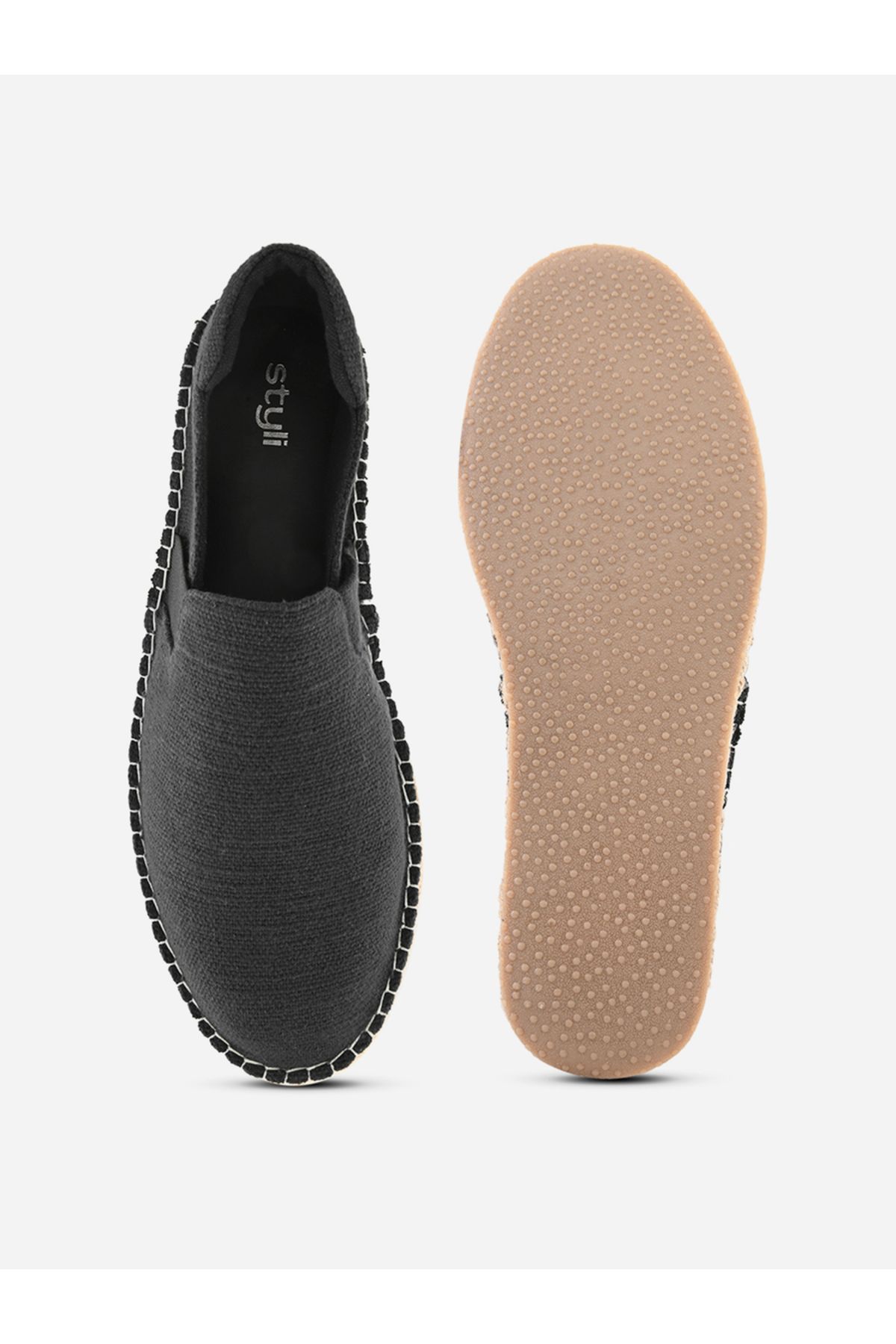 Styli-Jute Canvas Slip On Espadrilles 5