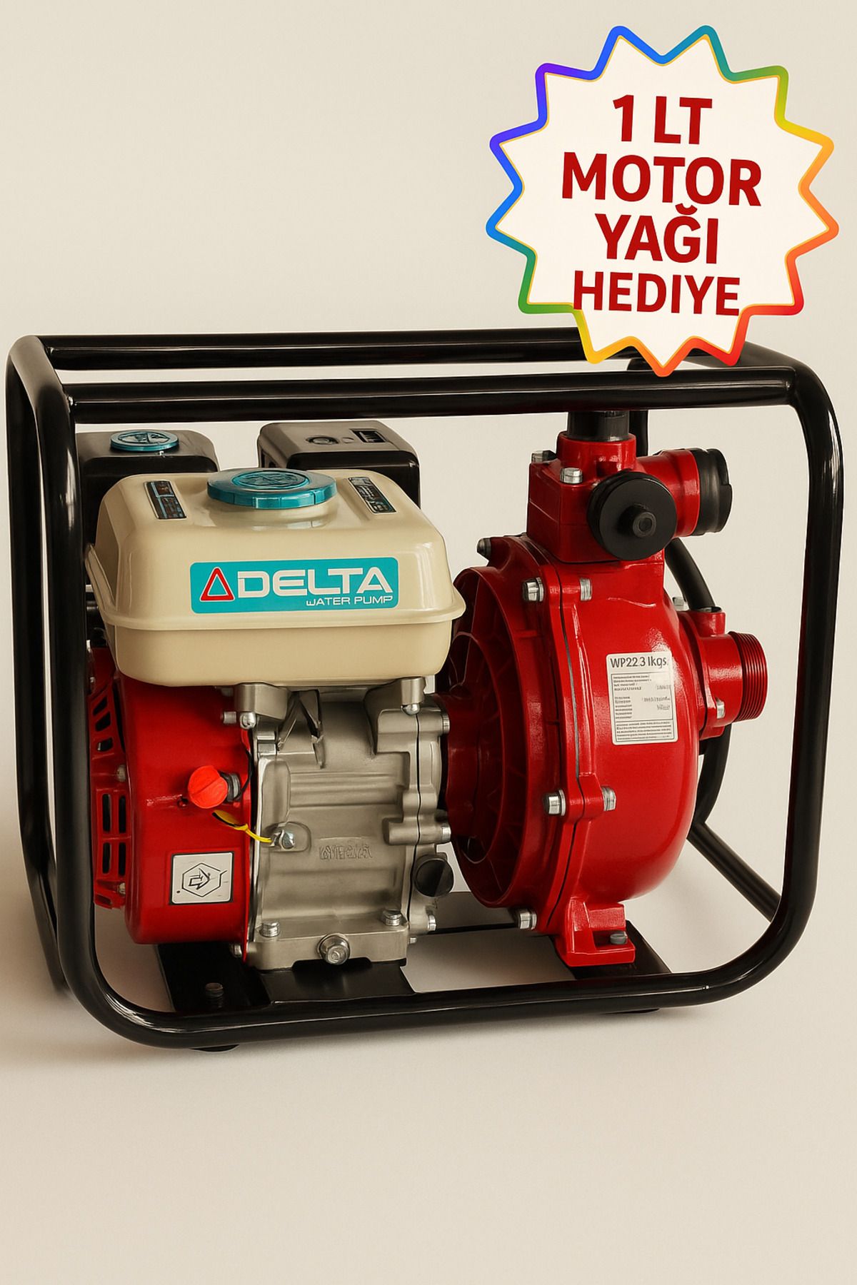 DELT 120 mt Yüksek İrtifa Benzinli Su Motoru -7.5 HP