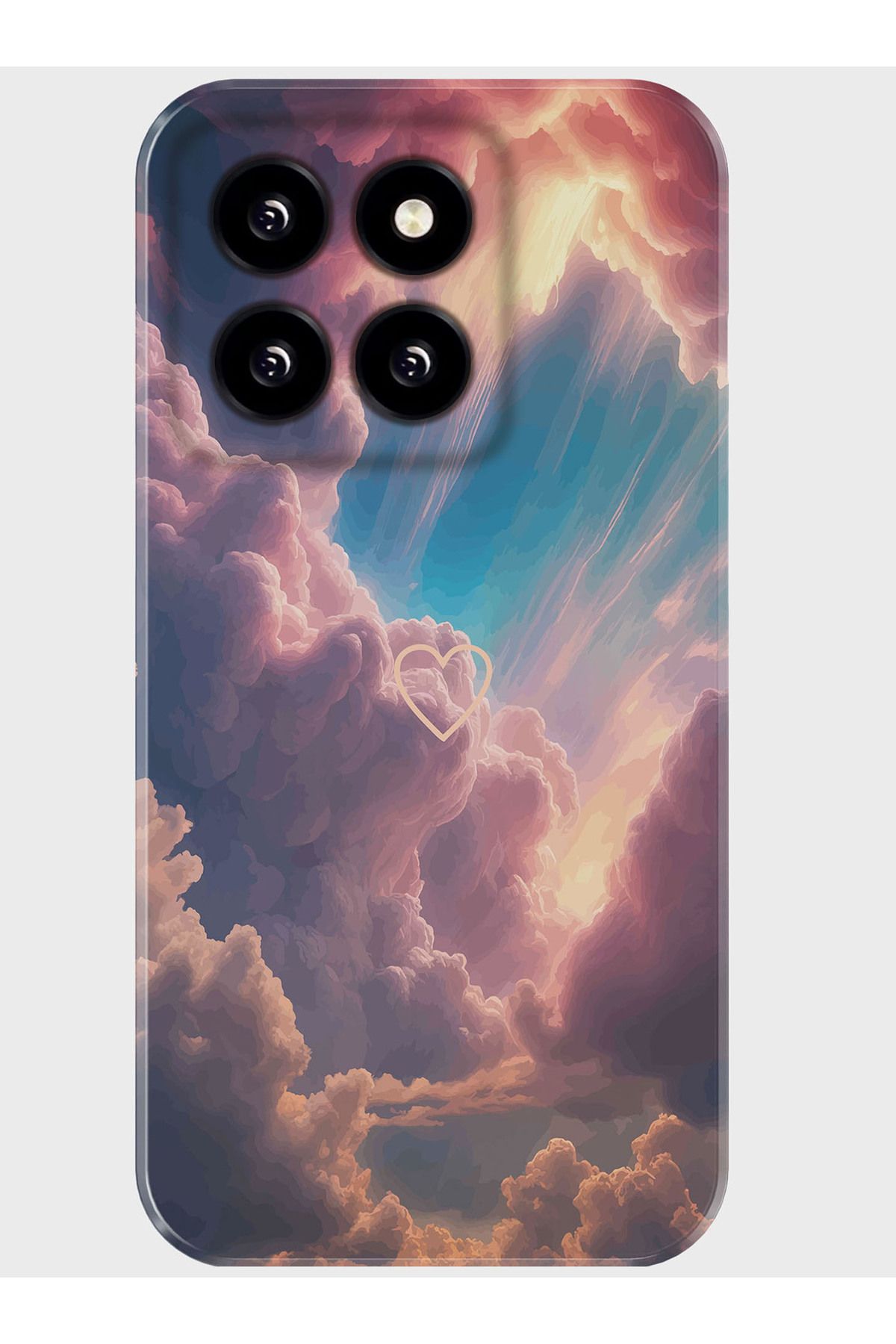 Activist Reeder S71 Kılıf Kamera Korumalı Baskılı Silikon Kapak - cutecloud
