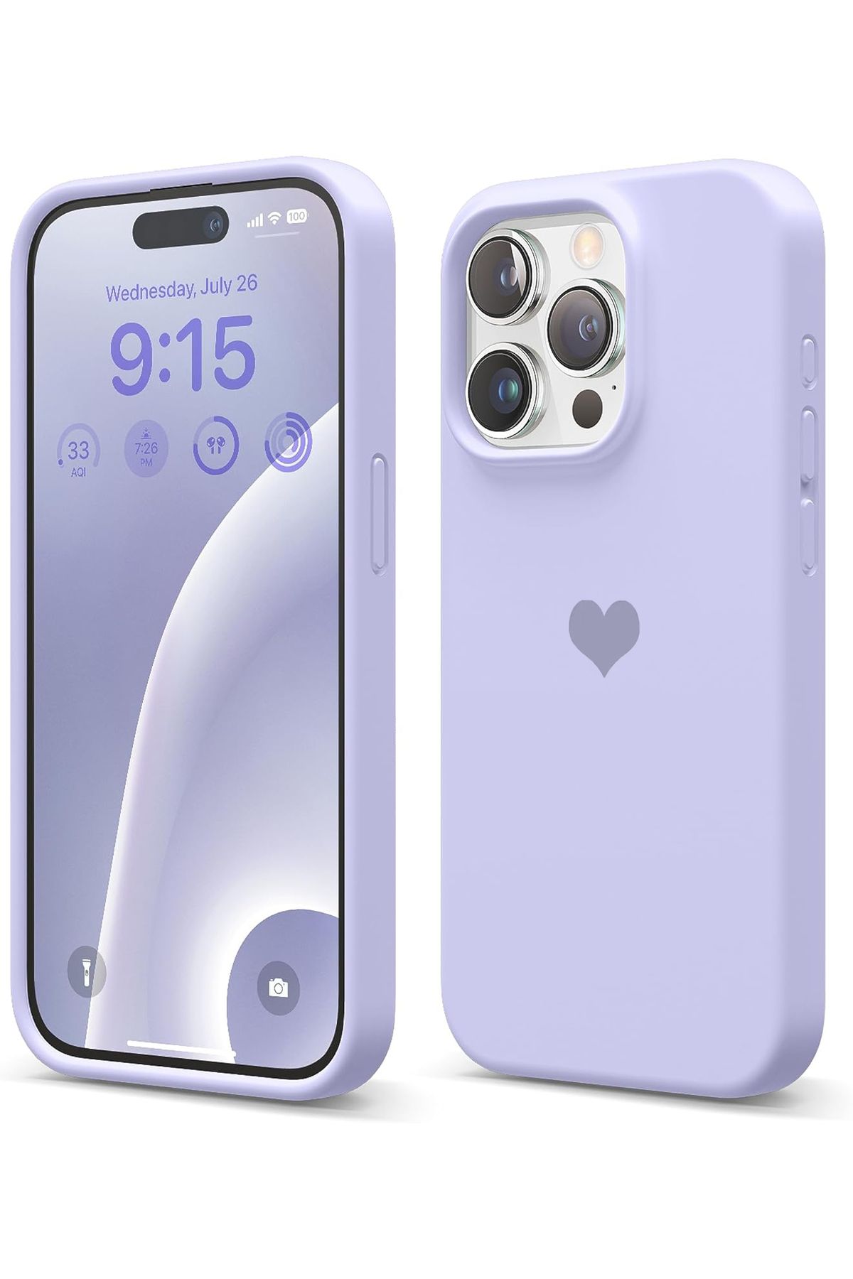 GAGA ELEKTRONİK İphone 15 Pro Max Için Silikon Darbeye Dayanıklı Mikrofiber Astarlı Koruyucu Kılıf