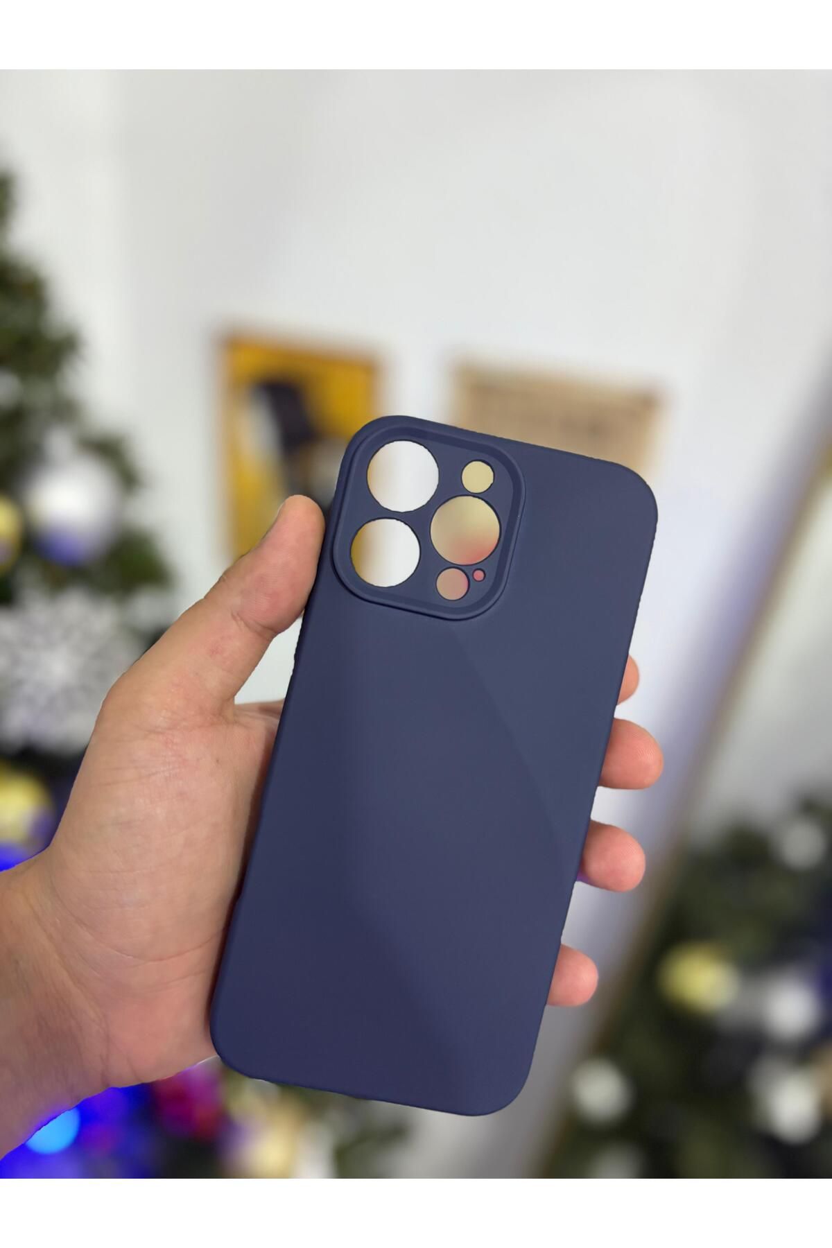 Kilif365 iPhone Uyumlu 16 Pro Max Kadife İç Astarlı Lansman Serisi Şık Telefon Kılıfı