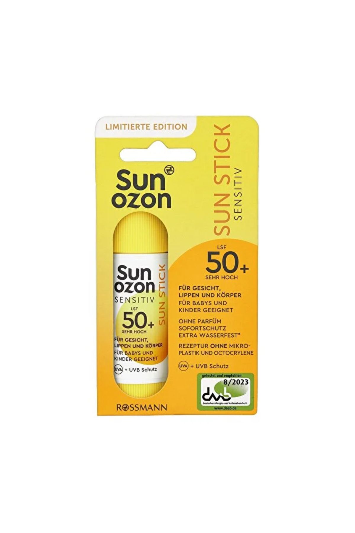 SunOzon Güneş Koruyucu Stick - SPF50+ - 20 gr