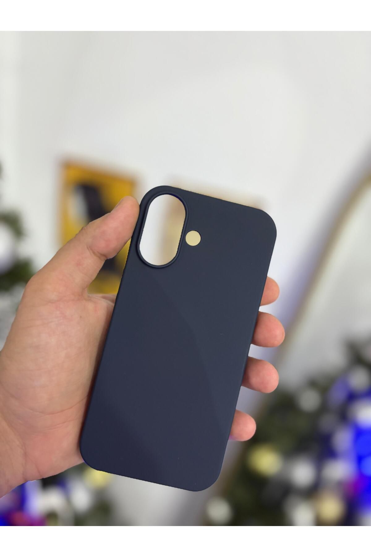Kilif365 iPhone Uyumlu 16 Kadife İç Astarlı Lansman Serisi Şık Telefon Kılıfı