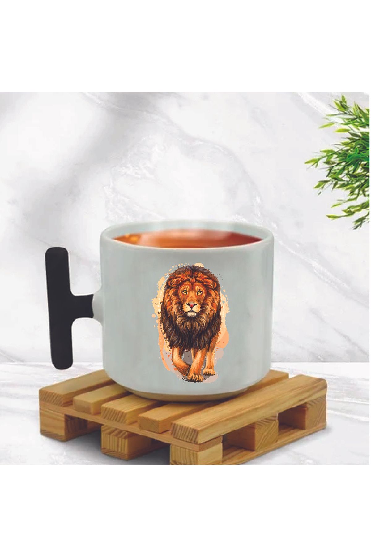DKDZ SHOP T Saplı Kupa Bardak 185ml.