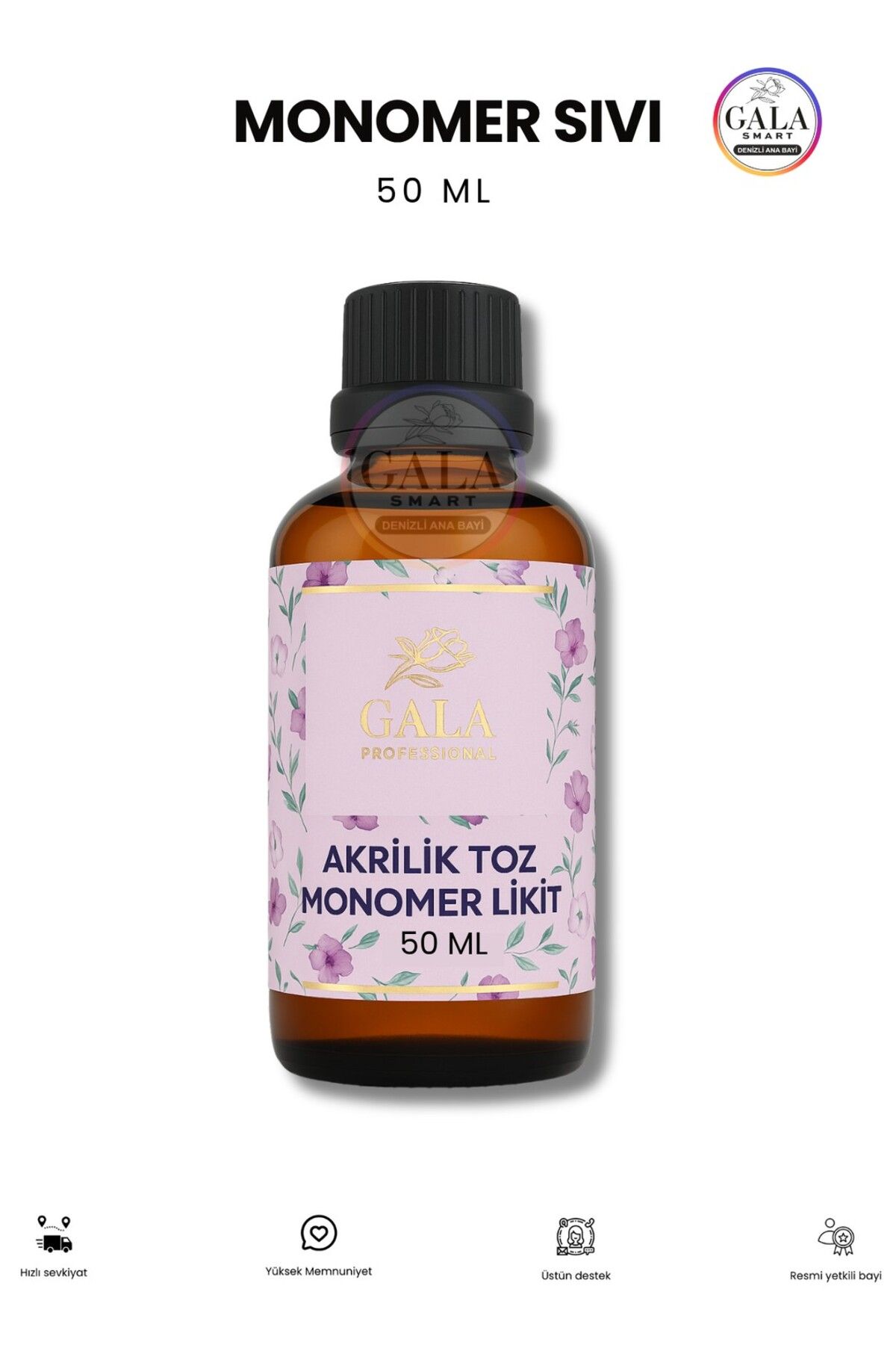 gala smart Monomer Sıvı Akrilik Tırnak Uygulamaları İçin