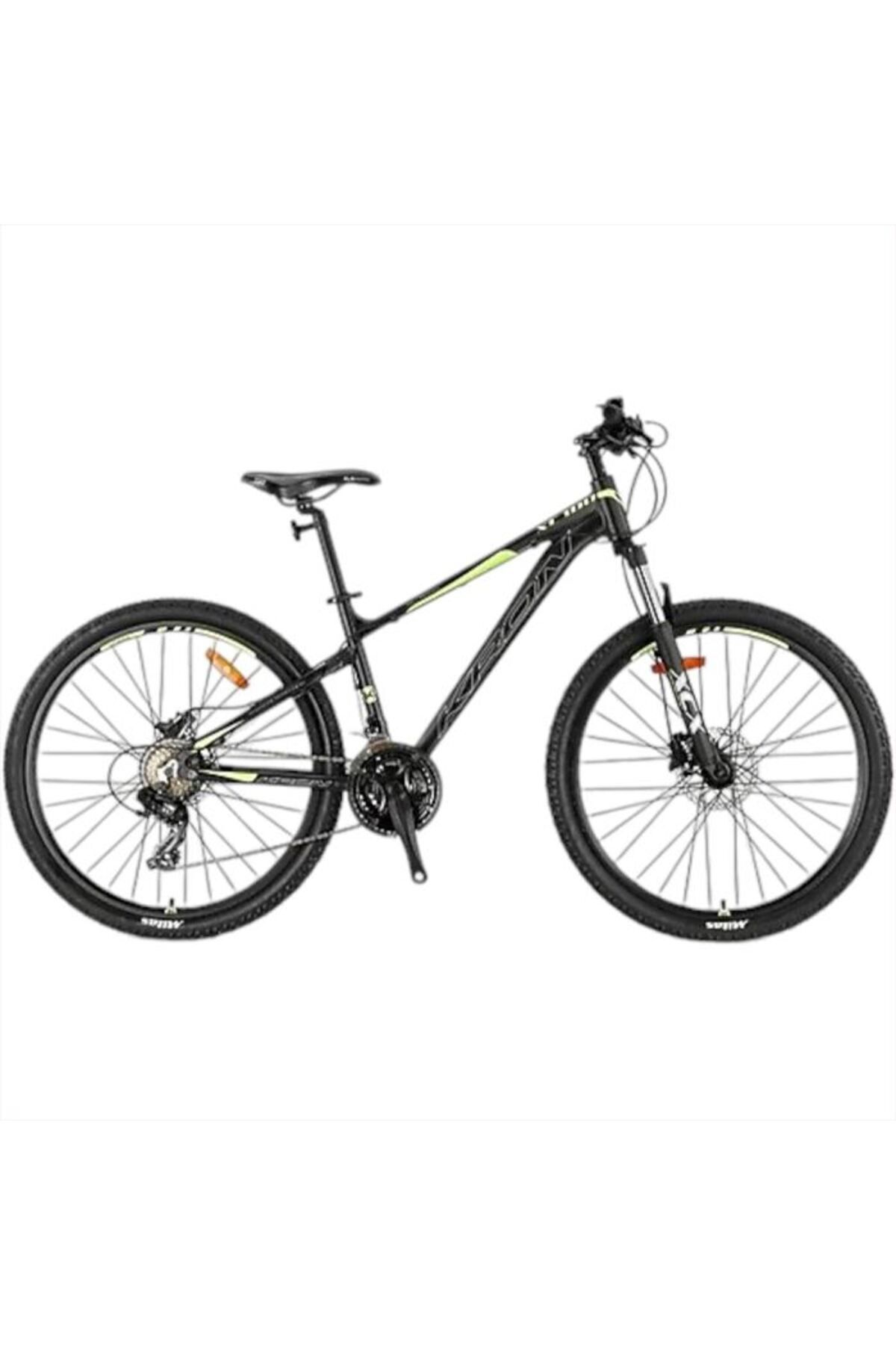 SerenityHaven Xc 100 - 26" Mtb - 15 - 21 Vites - H.disc - Mat Siyah-gri - Neon Sari #krn24-022 Bisiklet