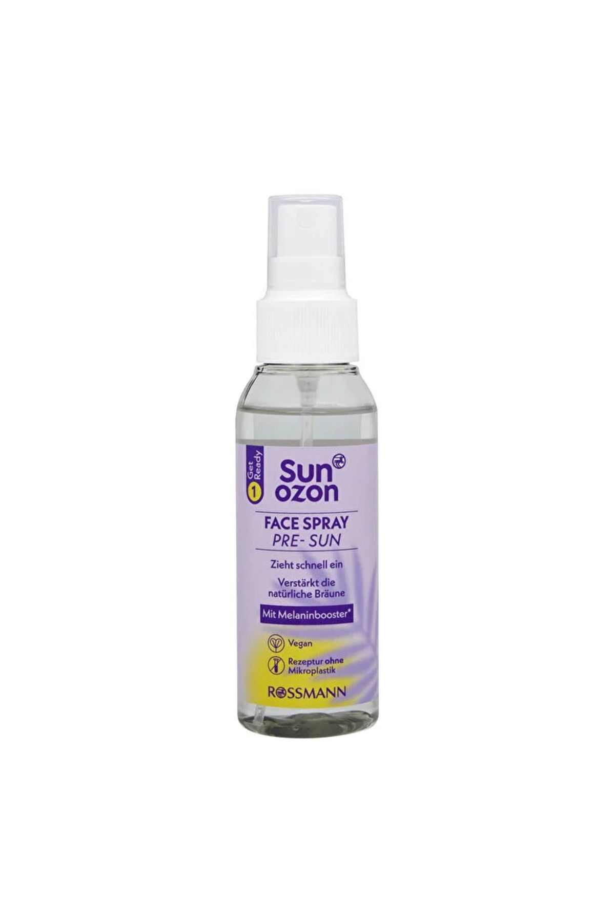 SunOzon Purple Güneş Öncesi Yüz Spreyi - - 100 ml