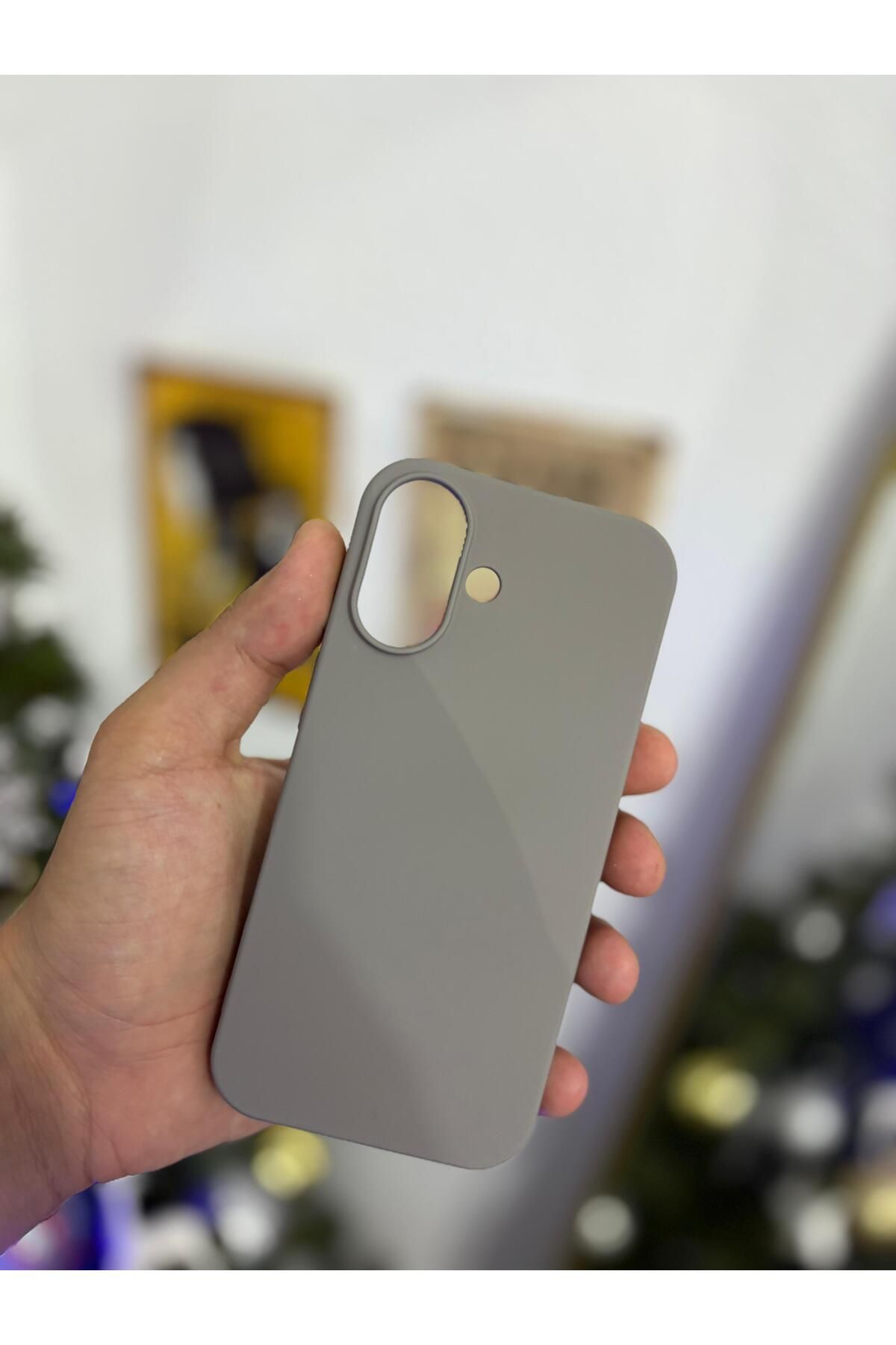 Kilif365 iPhone Uyumlu 16 Kadife İç Astarlı Lansman Serisi Şık Telefon Kılıfı