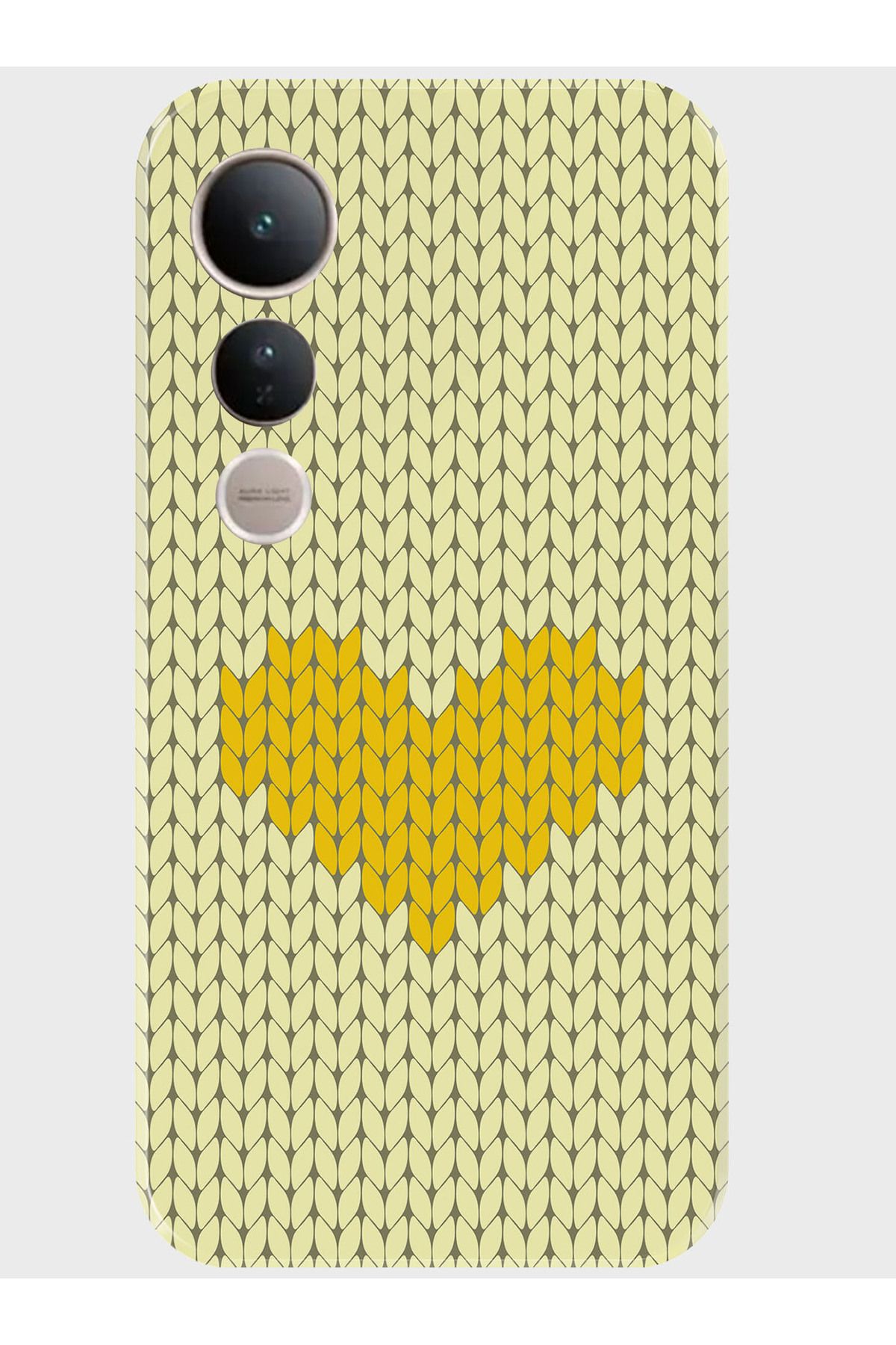 Activist Vivo V50 Lite Kılıf Kamera Korumalı Baskılı Silikon Kapak - yellowknitting